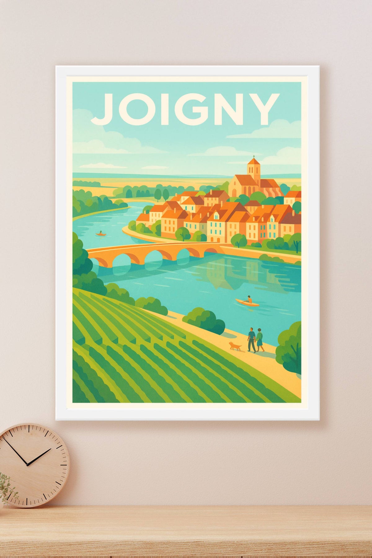 Affiche de Joigny - Évasion tranquille en Bourgogne