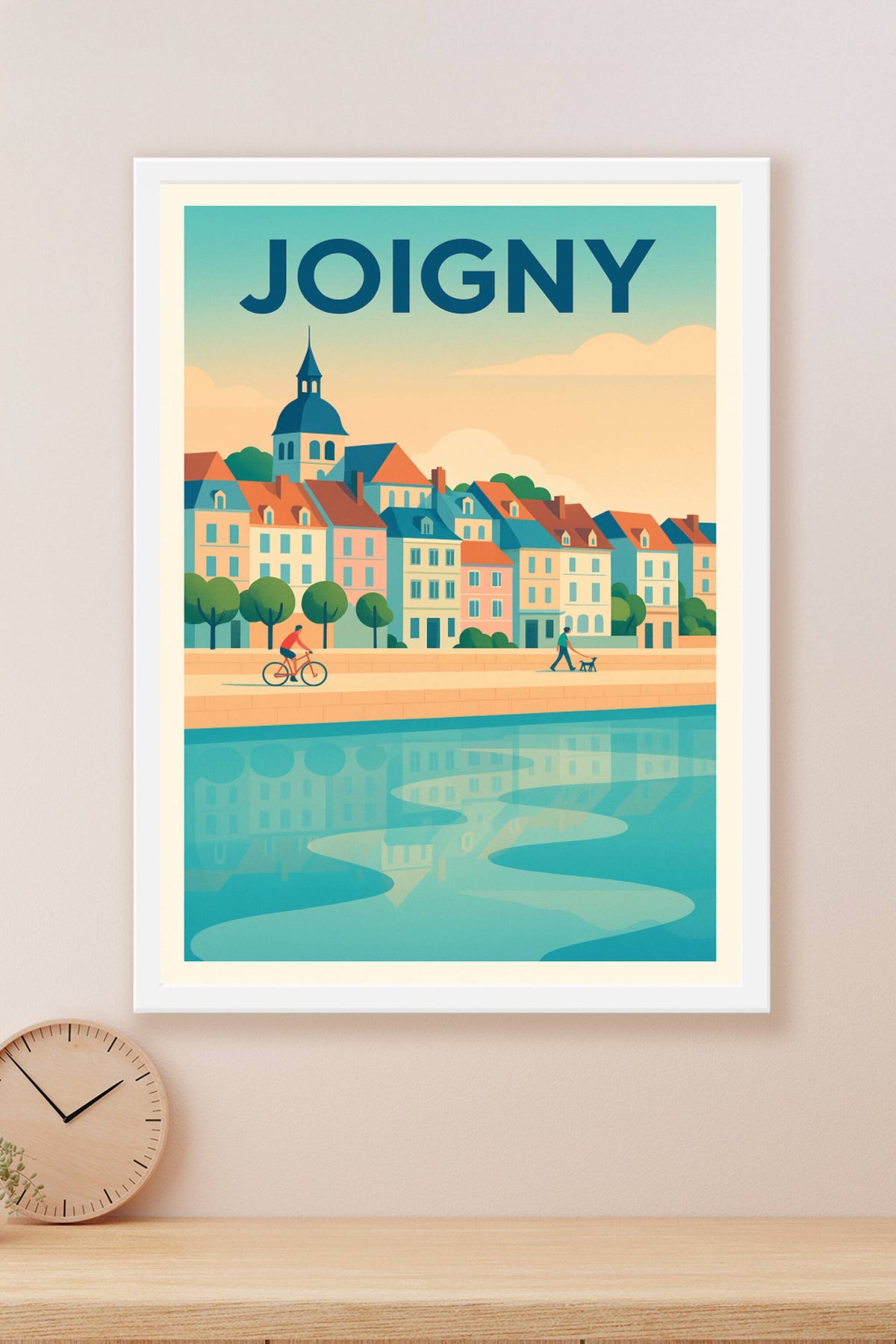 Affiche de Joigny - Charme et sérénité au bord de l'Yonne