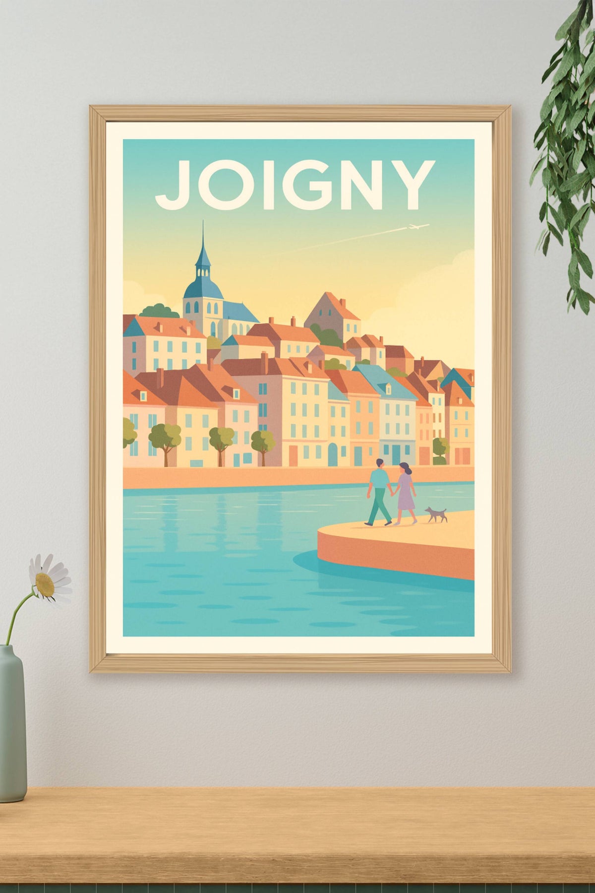 Affiche de Joigny - Charme paisible au bord de l'Yonne