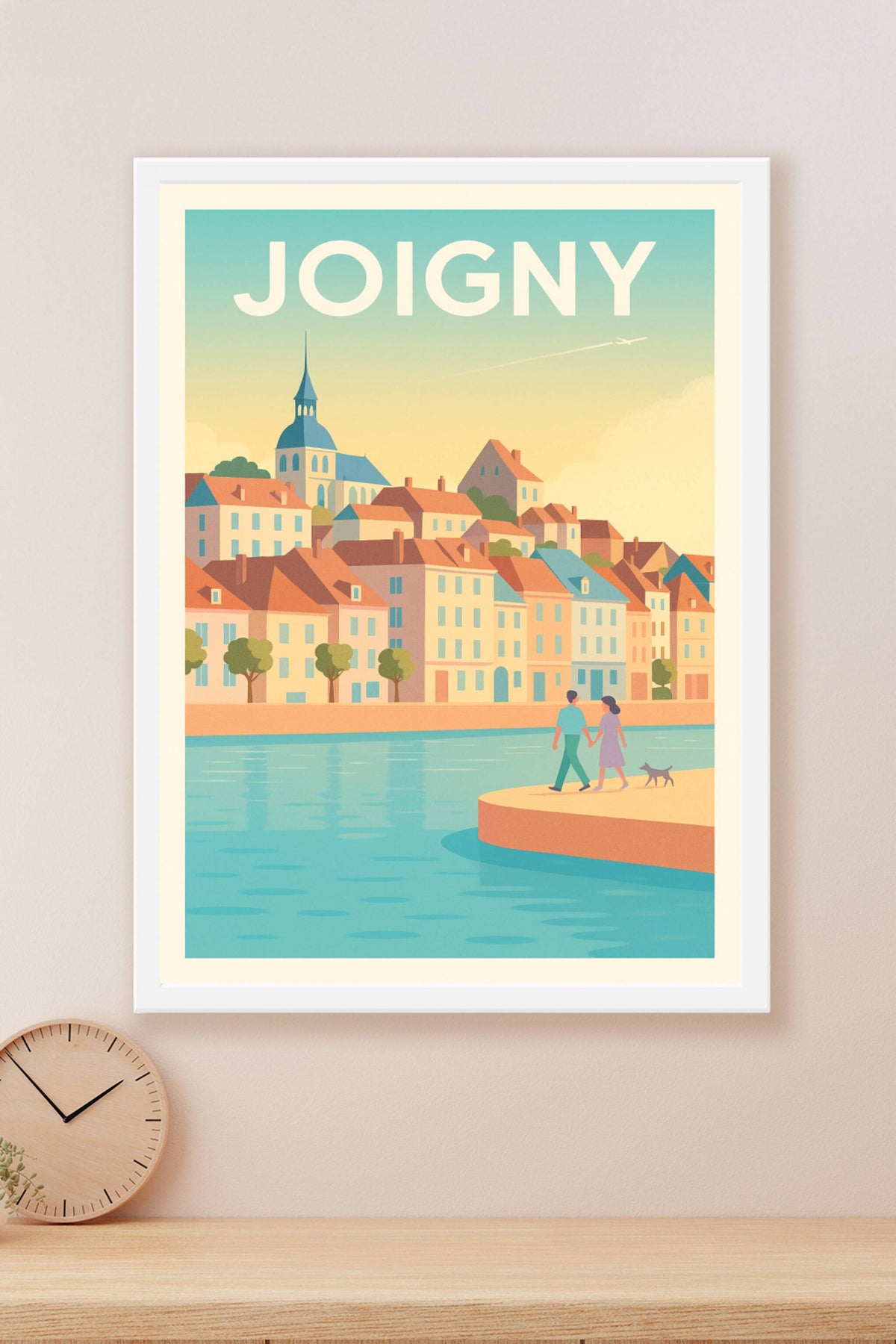 Affiche de Joigny - Charme paisible au bord de l'Yonne