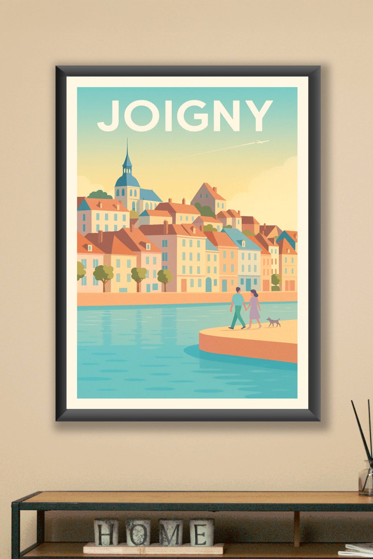 Affiche de Joigny - Charme paisible au bord de l'Yonne
