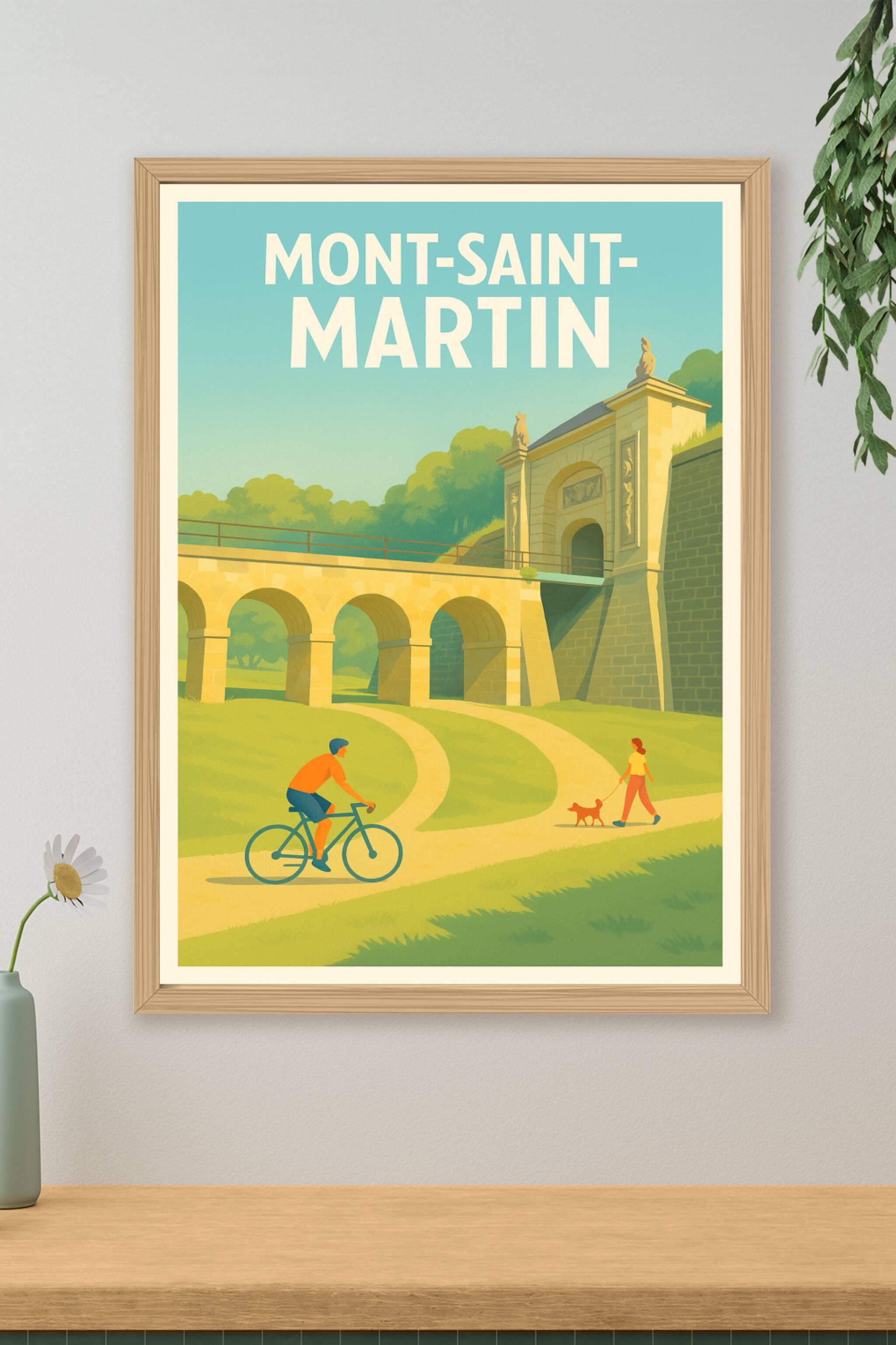 Affiche de Mont-Saint-Martin - Escapade nature et patrimoine