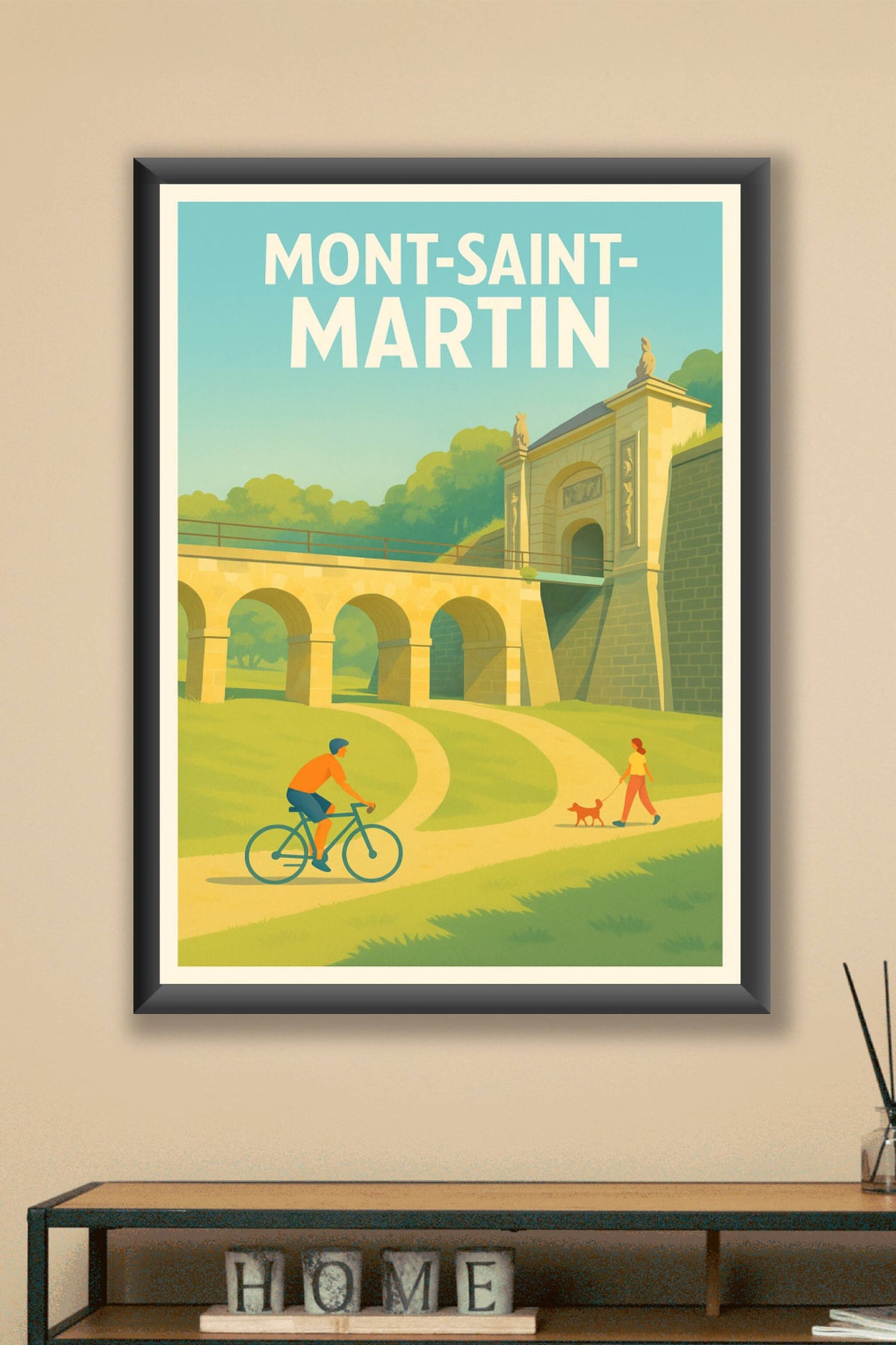 Affiche de Mont-Saint-Martin - Escapade nature et patrimoine