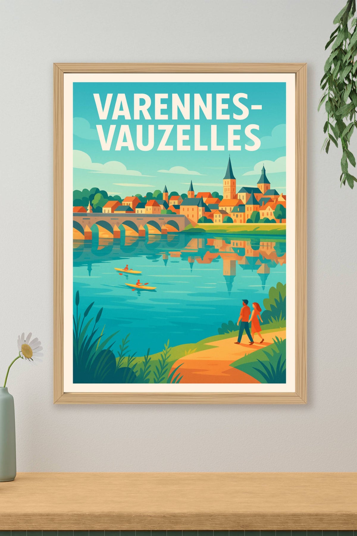 Affiche de Varennes-Vauzelles - Charme et sérénité au fil de l'eau