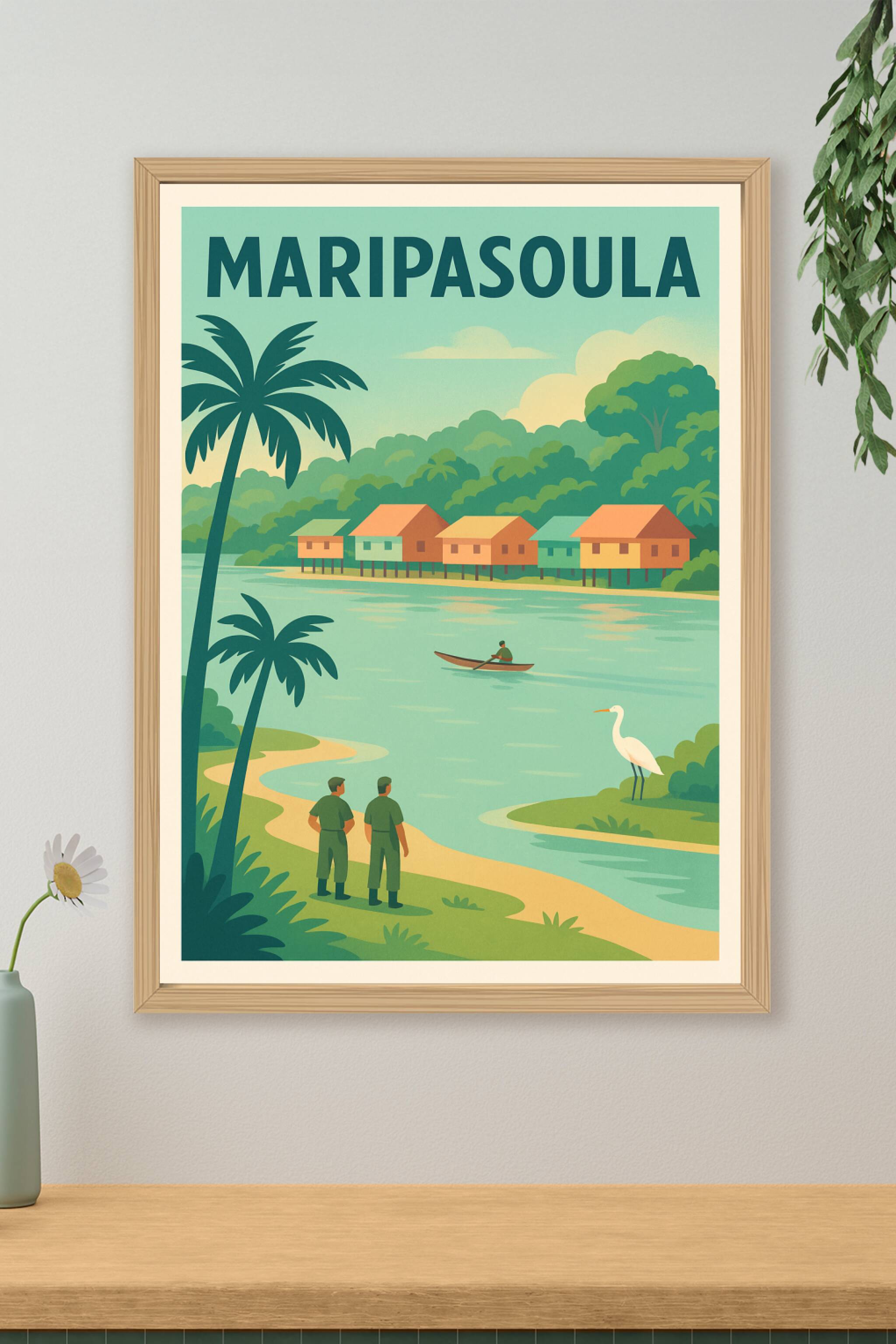 Affiche de Maripasoula - Escapade nature au cœur de l'Amazonie