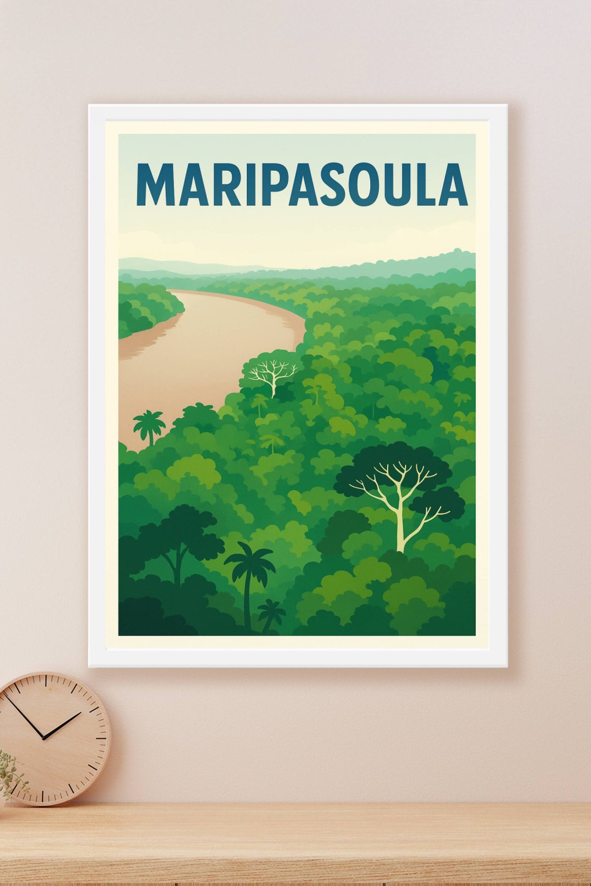 Affiche de Maripasoula - Évasion au coeur de la forêt tropicale