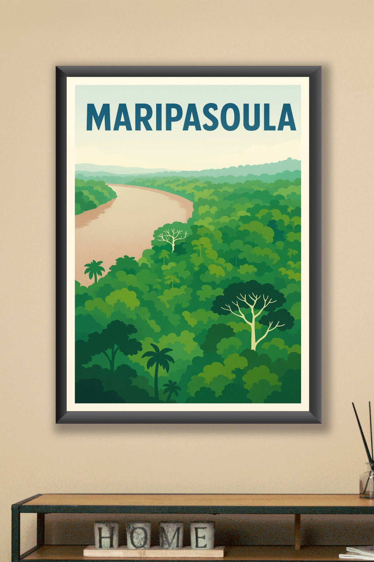 Affiche de Maripasoula - Évasion au coeur de la forêt tropicale