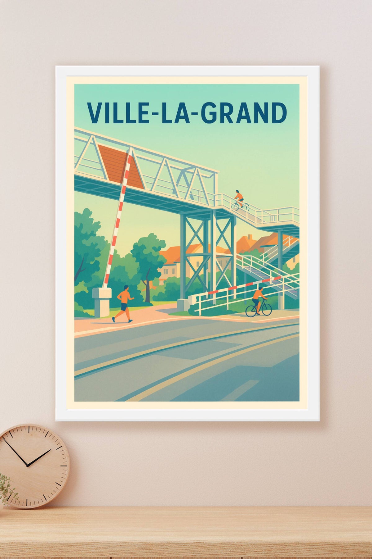 Affiche de Ville-la-Grand - Entre nature et urbanité active