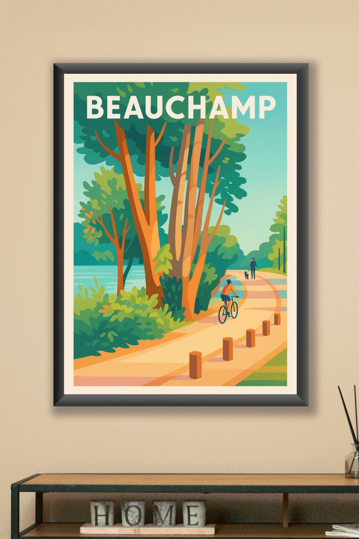 Affiche de Beauchamp - Promenade au cœur de la nature