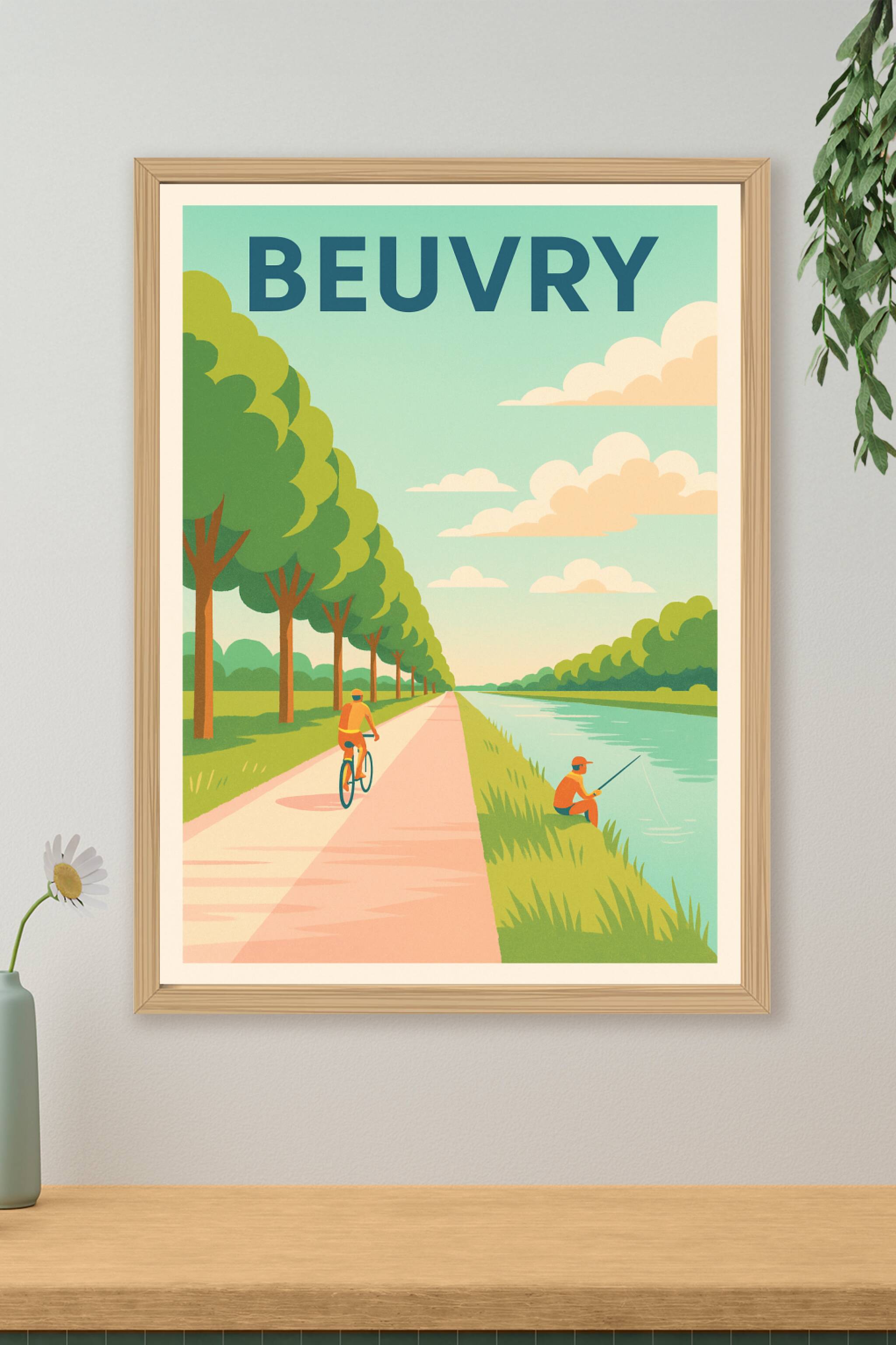 Affiche de Beuvry - Évasion au fil de l'eau