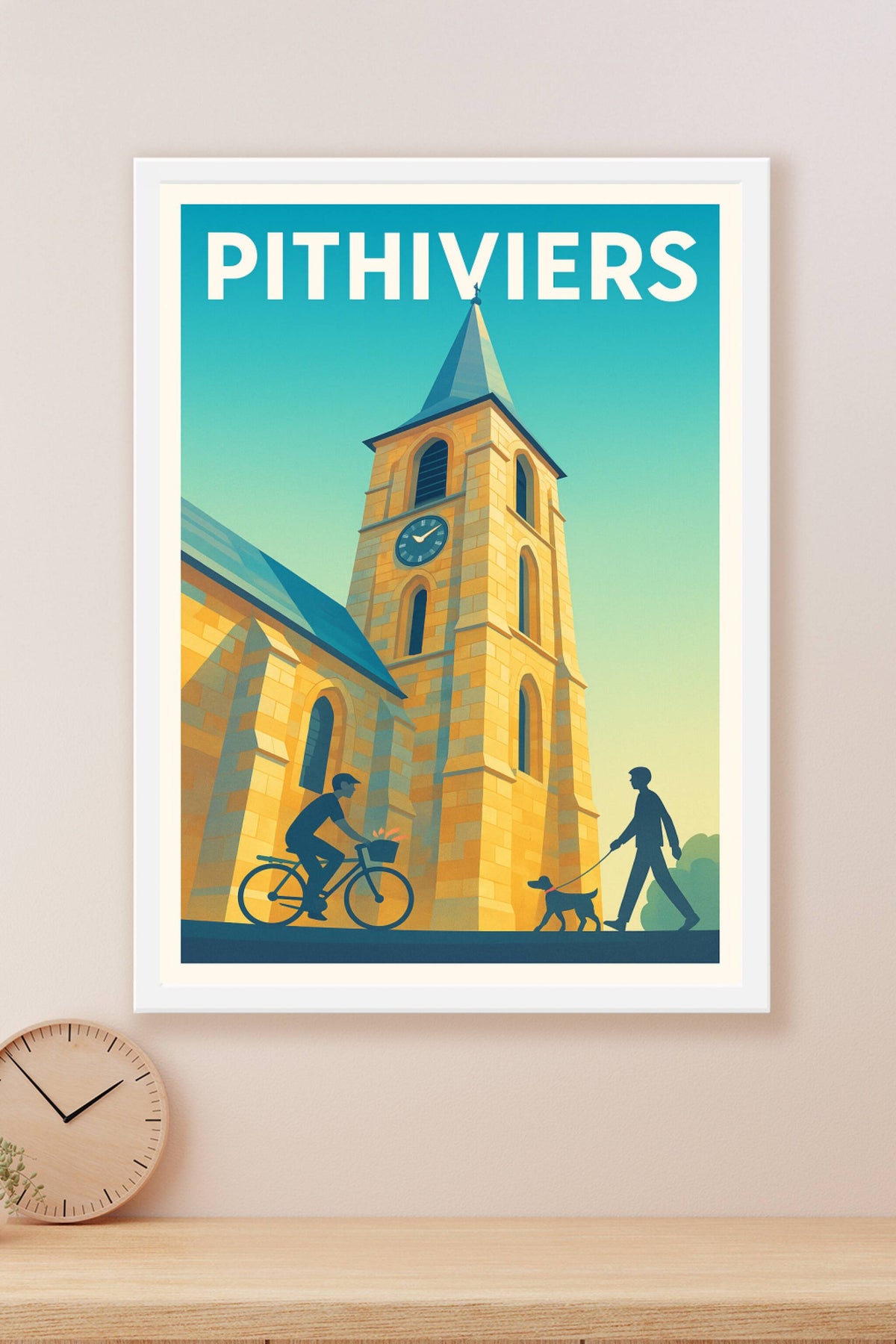 Affiche de Pithiviers - Sérénité au cœur de la ville