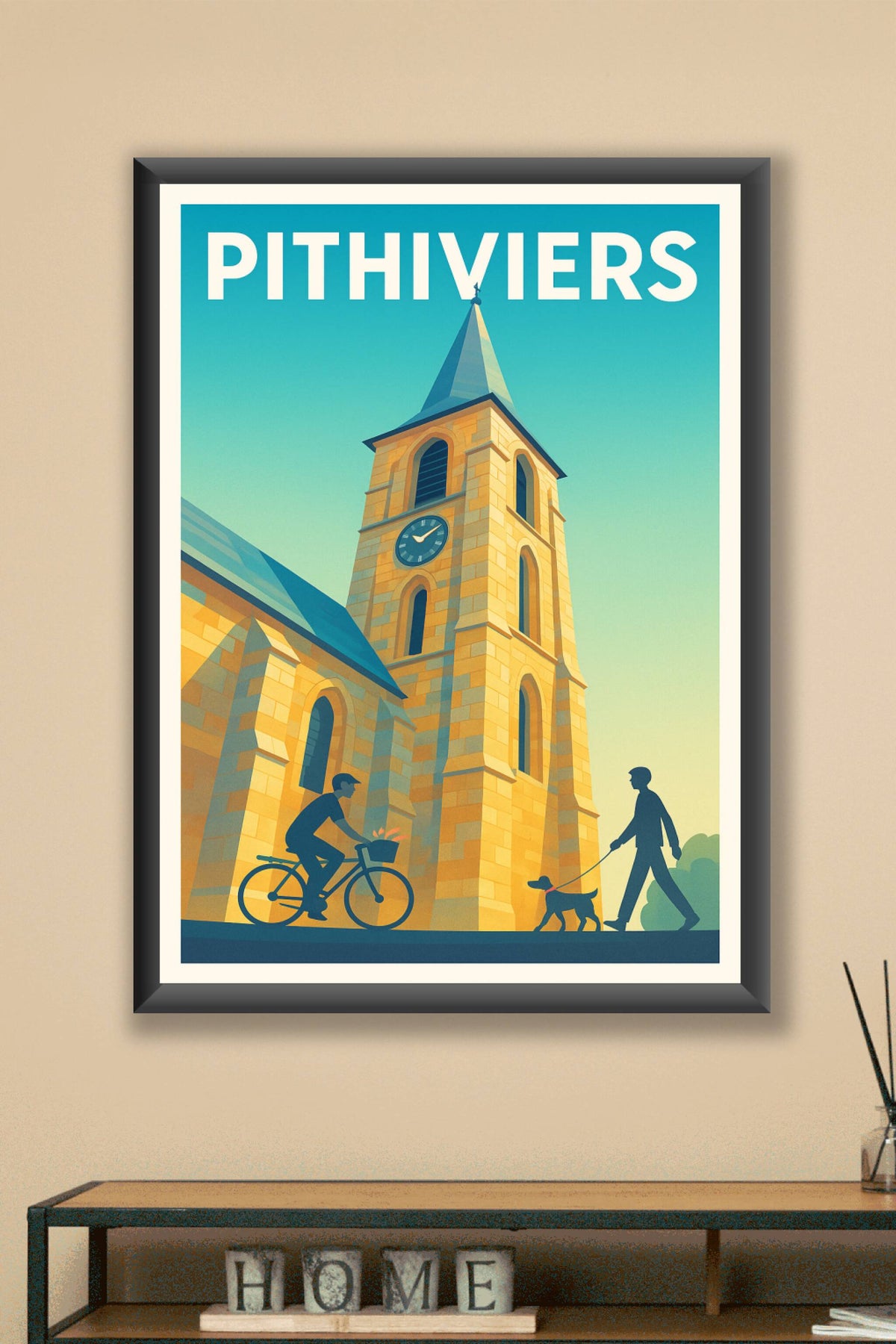 Affiche de Pithiviers - Sérénité au cœur de la ville