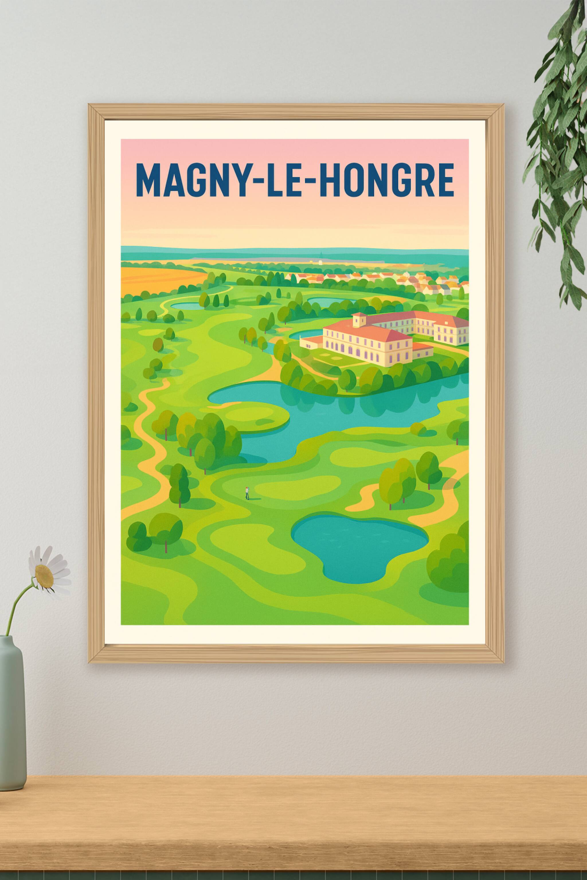 Affiche de Magny-le-Hongre - Évasion bucolique au cœur du golf
