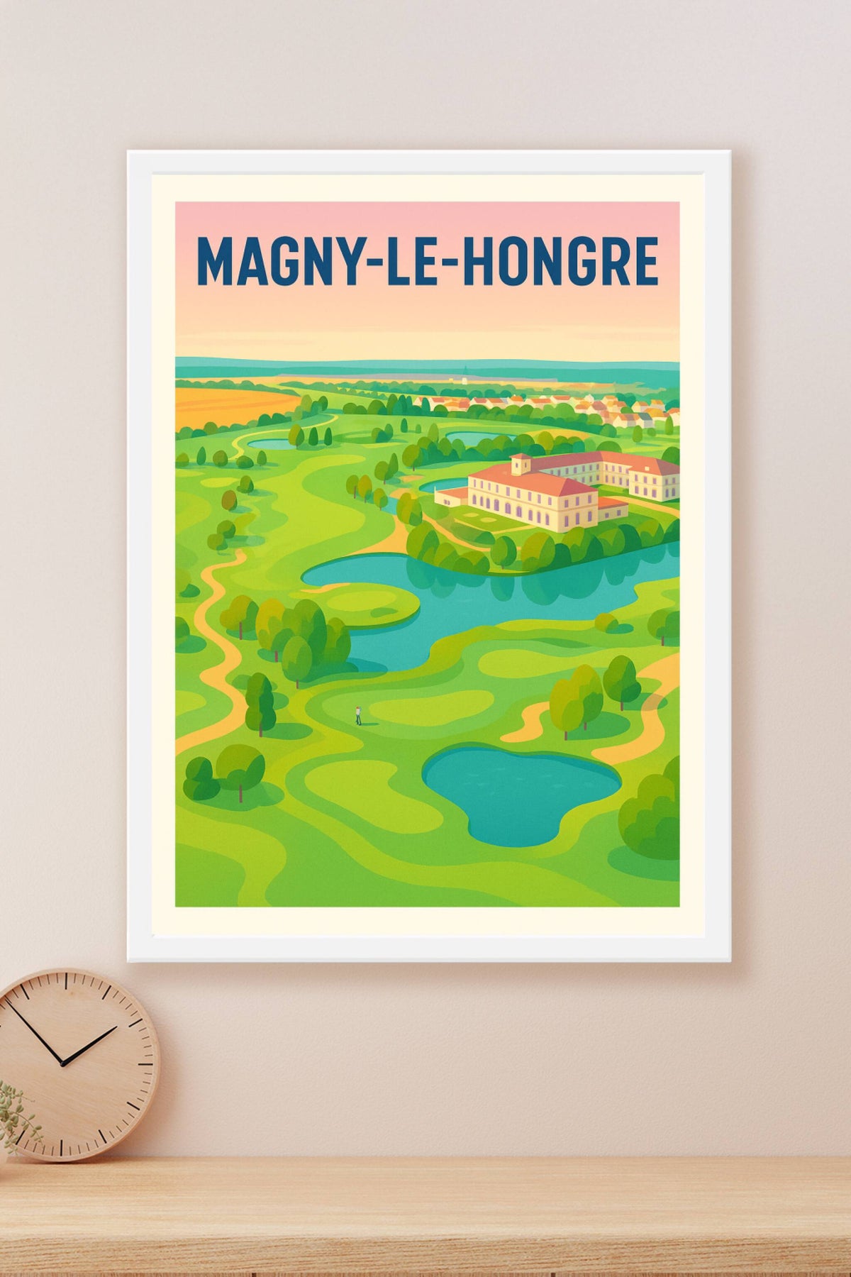 Affiche de Magny-le-Hongre - Évasion bucolique au cœur du golf