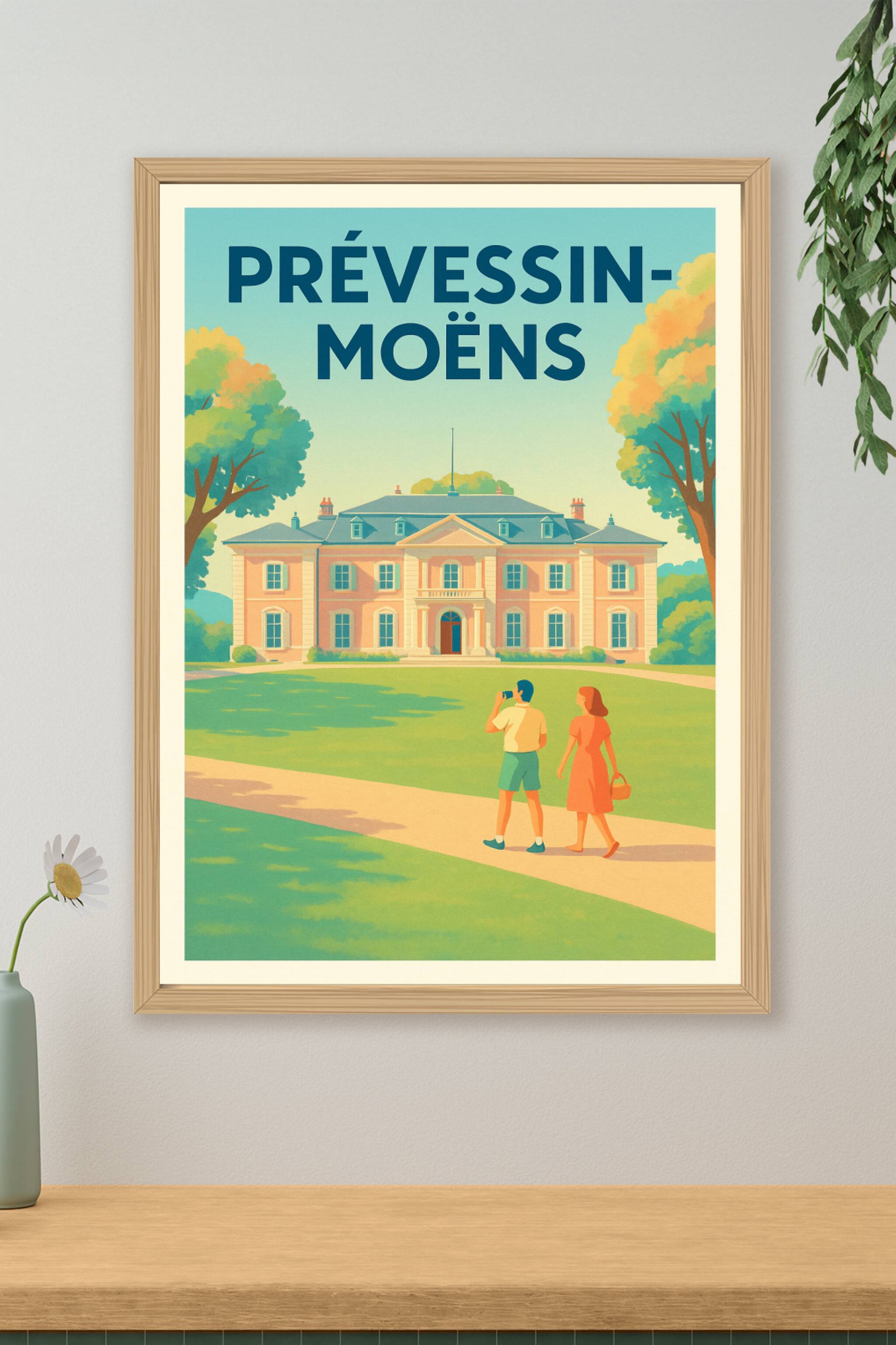 Affiche de Prévessin-Moëns - Charme bucolique et élégance intemporelle
