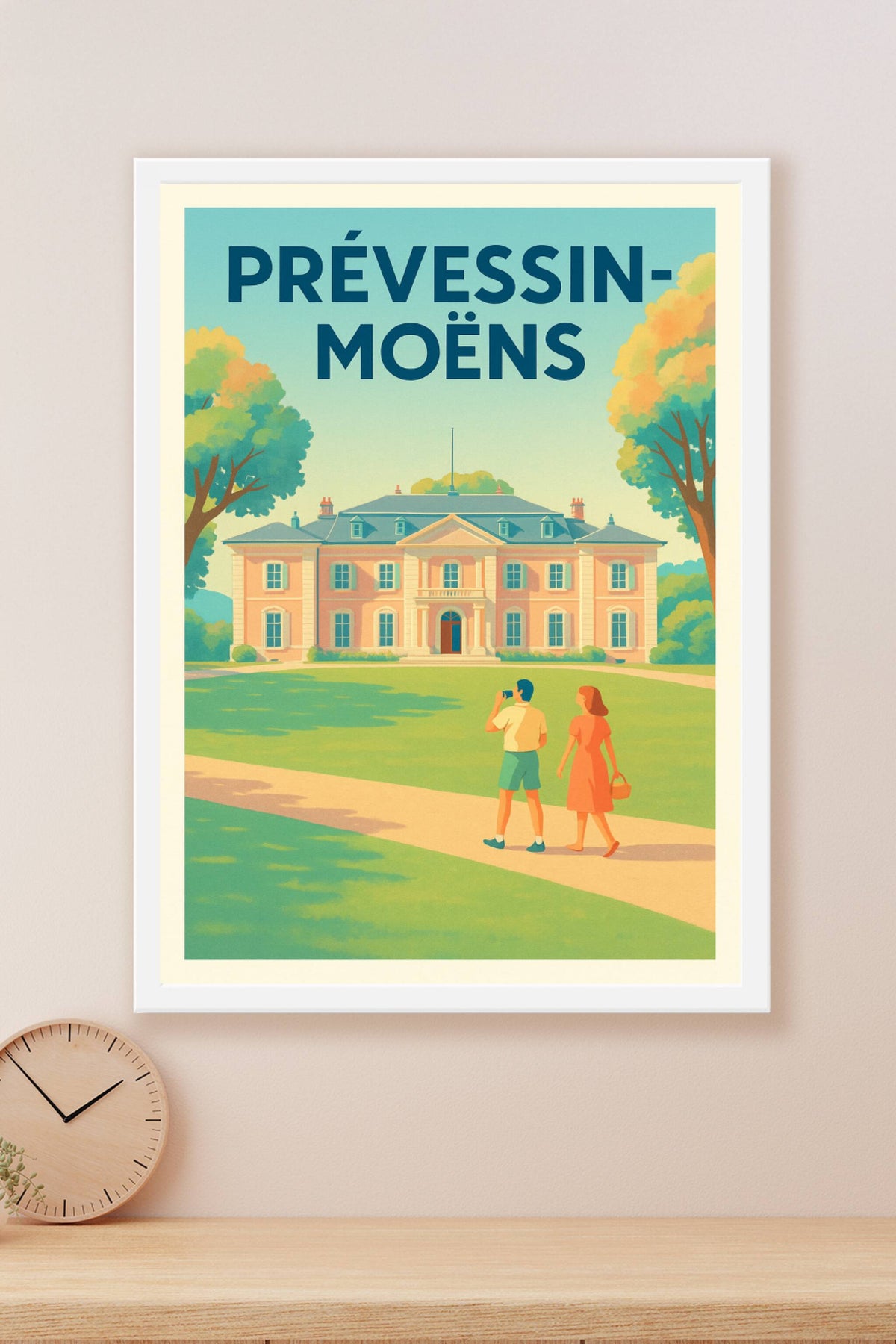 Affiche de Prévessin-Moëns - Charme bucolique et élégance intemporelle
