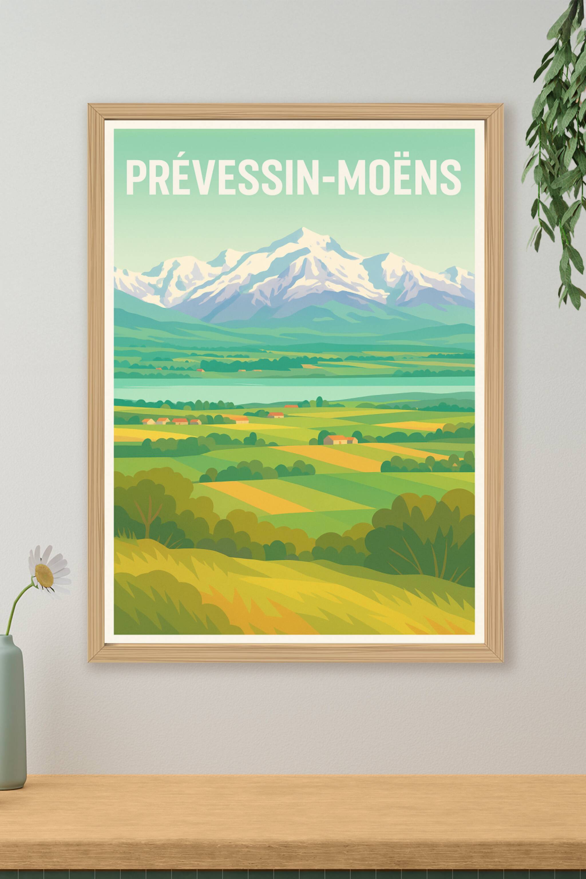Affiche de Prévessin-Moëns - Évasion bucolique aux pieds des montagnes