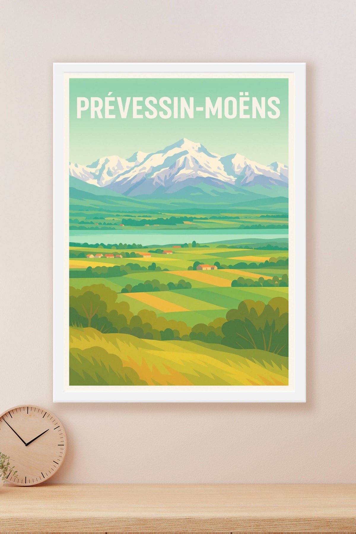 Affiche de Prévessin-Moëns - Évasion bucolique aux pieds des montagnes