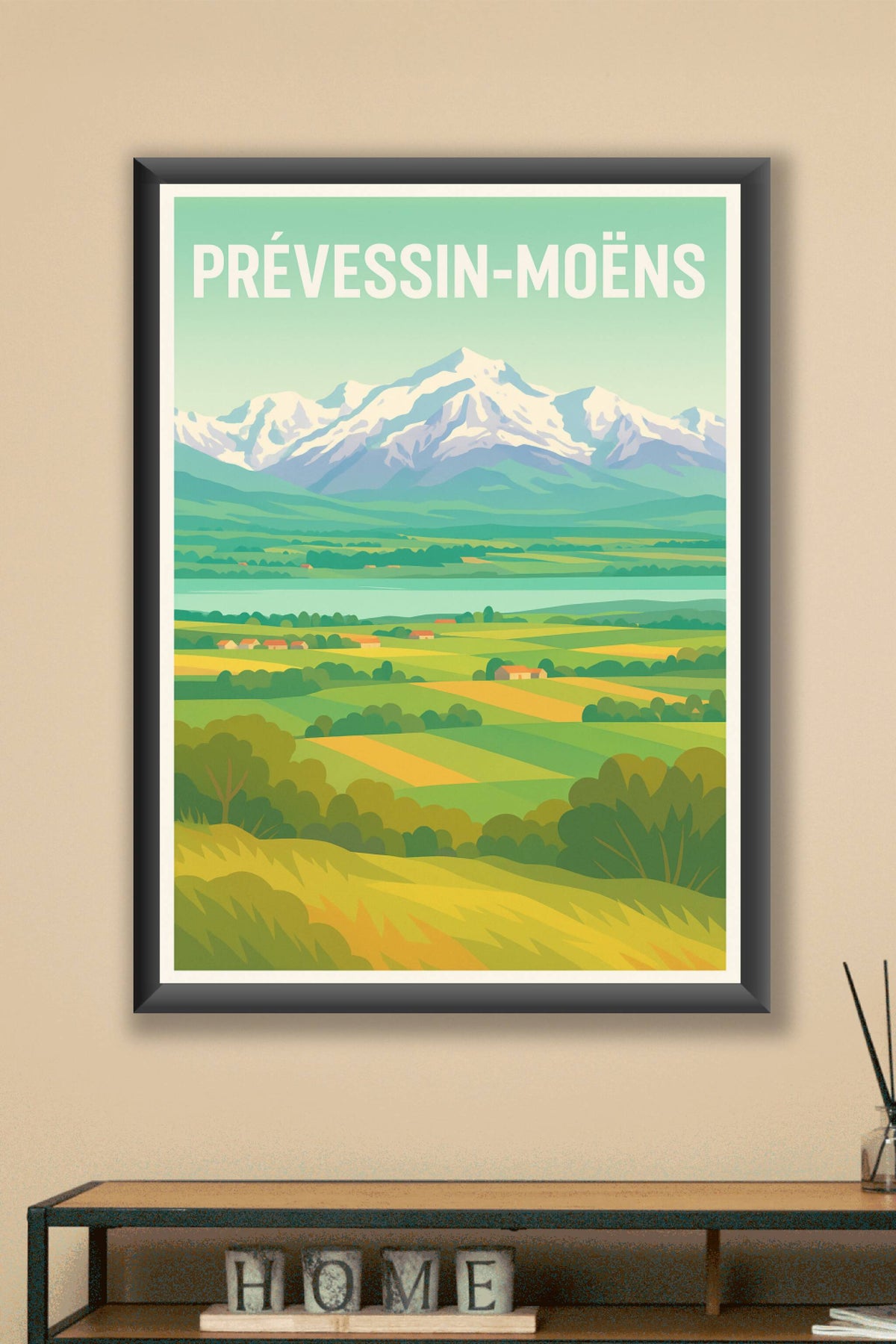 Affiche de Prévessin-Moëns - Évasion bucolique aux pieds des montagnes