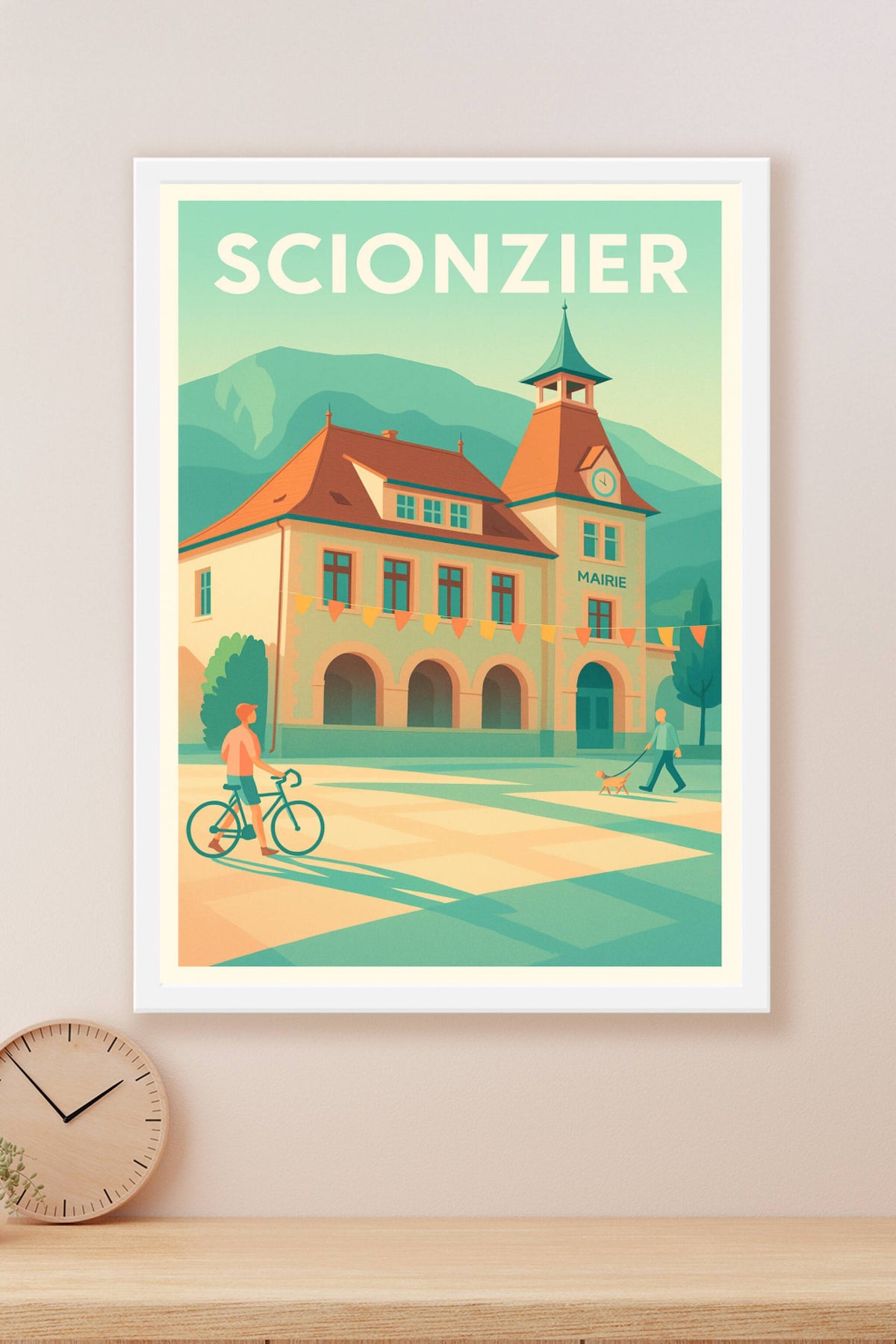 Affiche de Scionzier - Charme paisible en cœur de ville