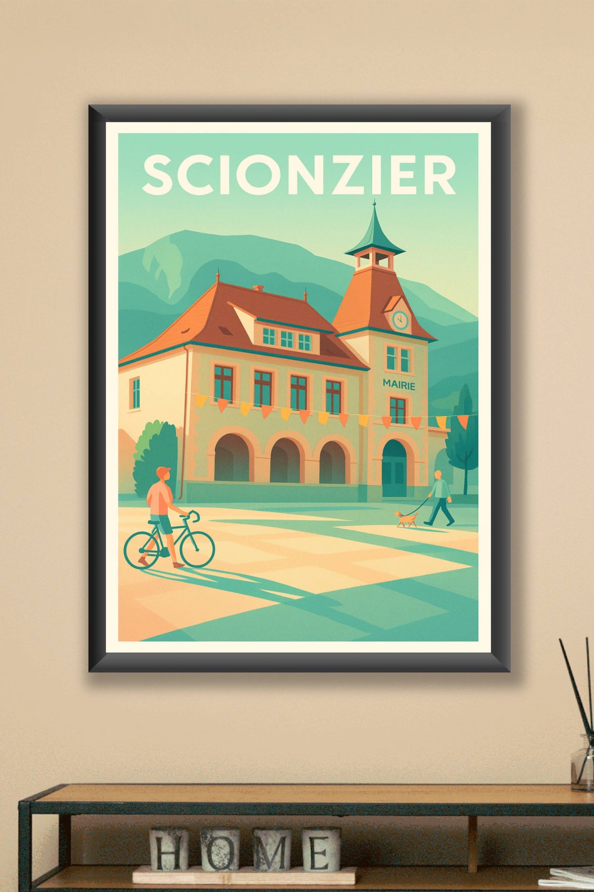 Affiche de Scionzier - Charme paisible en cœur de ville