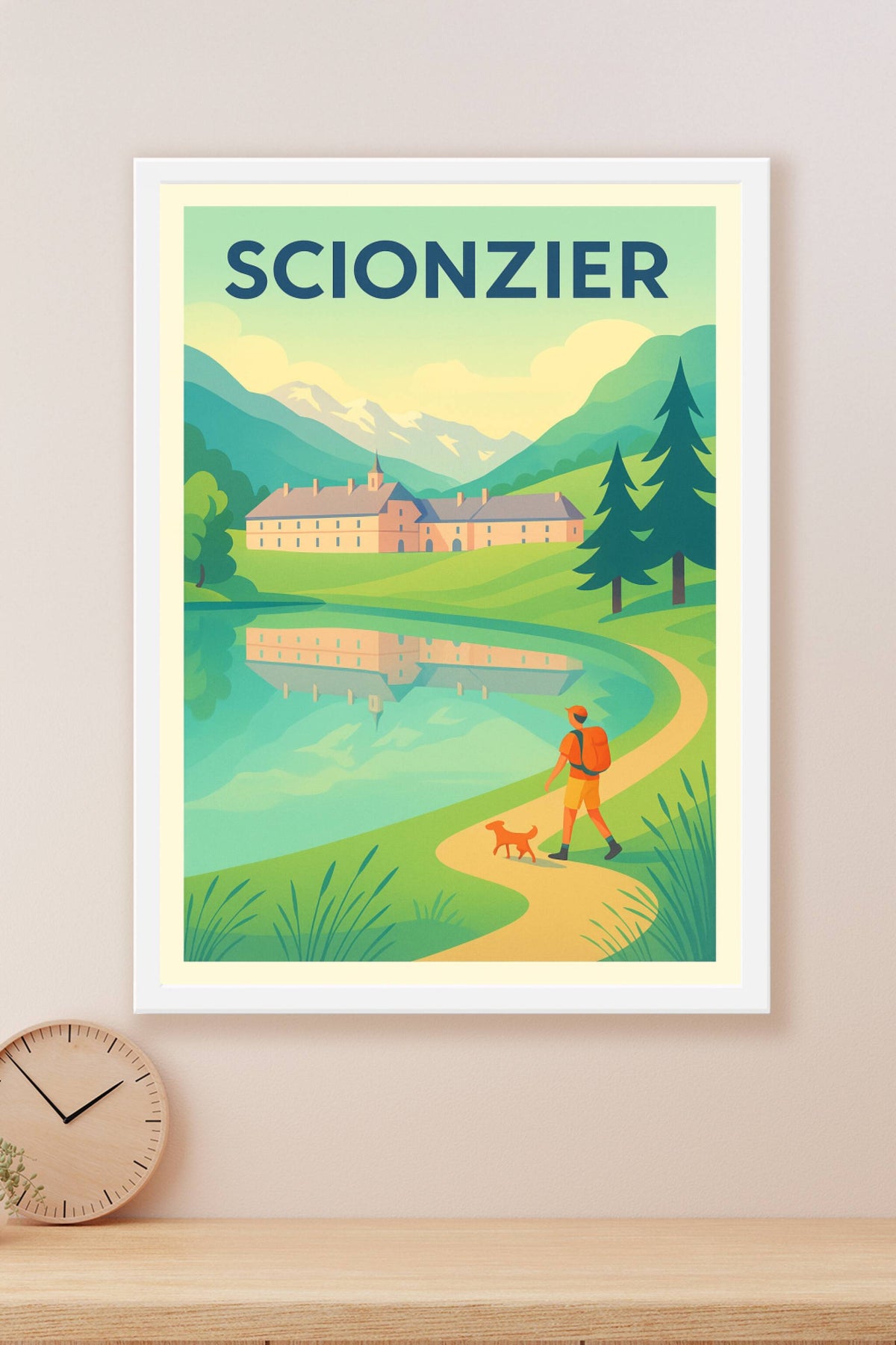 Affiche de Scionzier - Invitation à la balade en nature