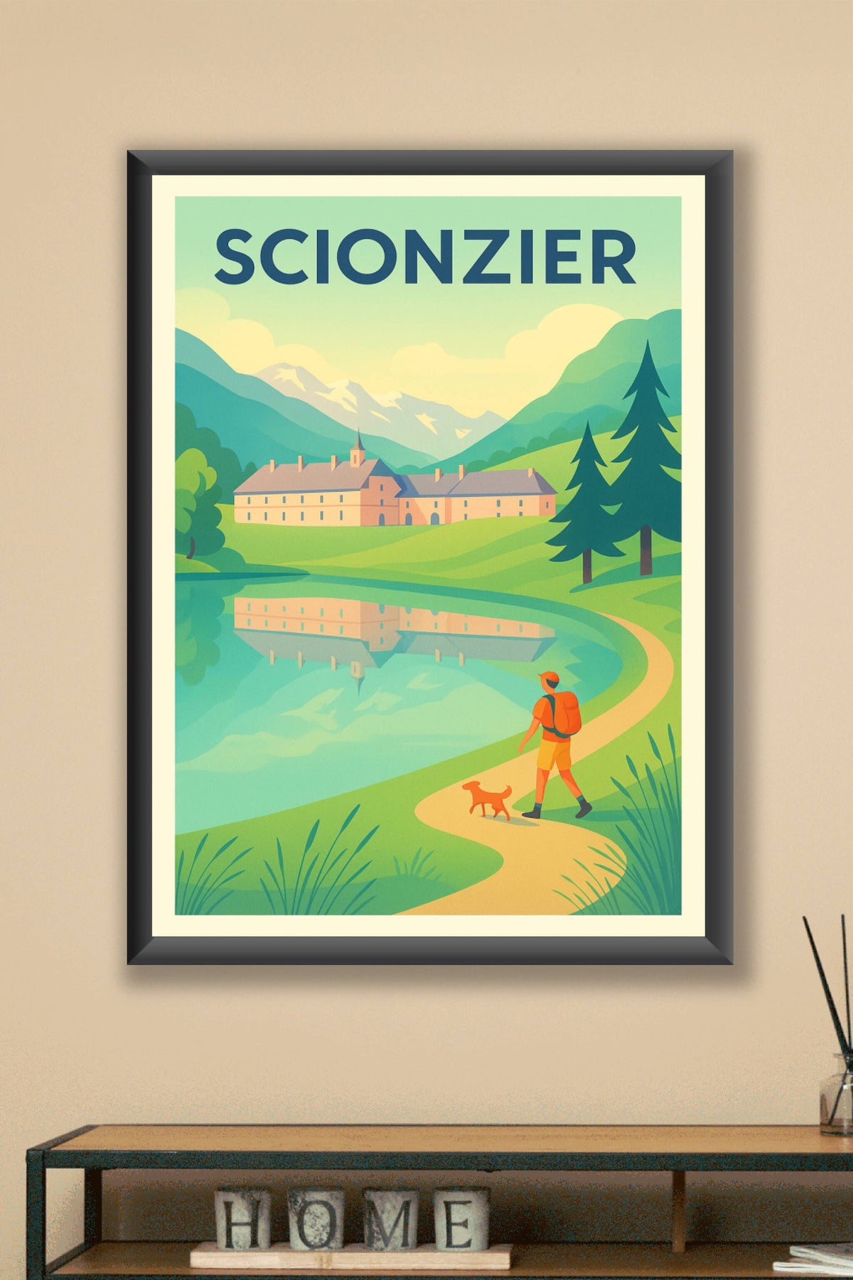Affiche de Scionzier - Invitation à la balade en nature