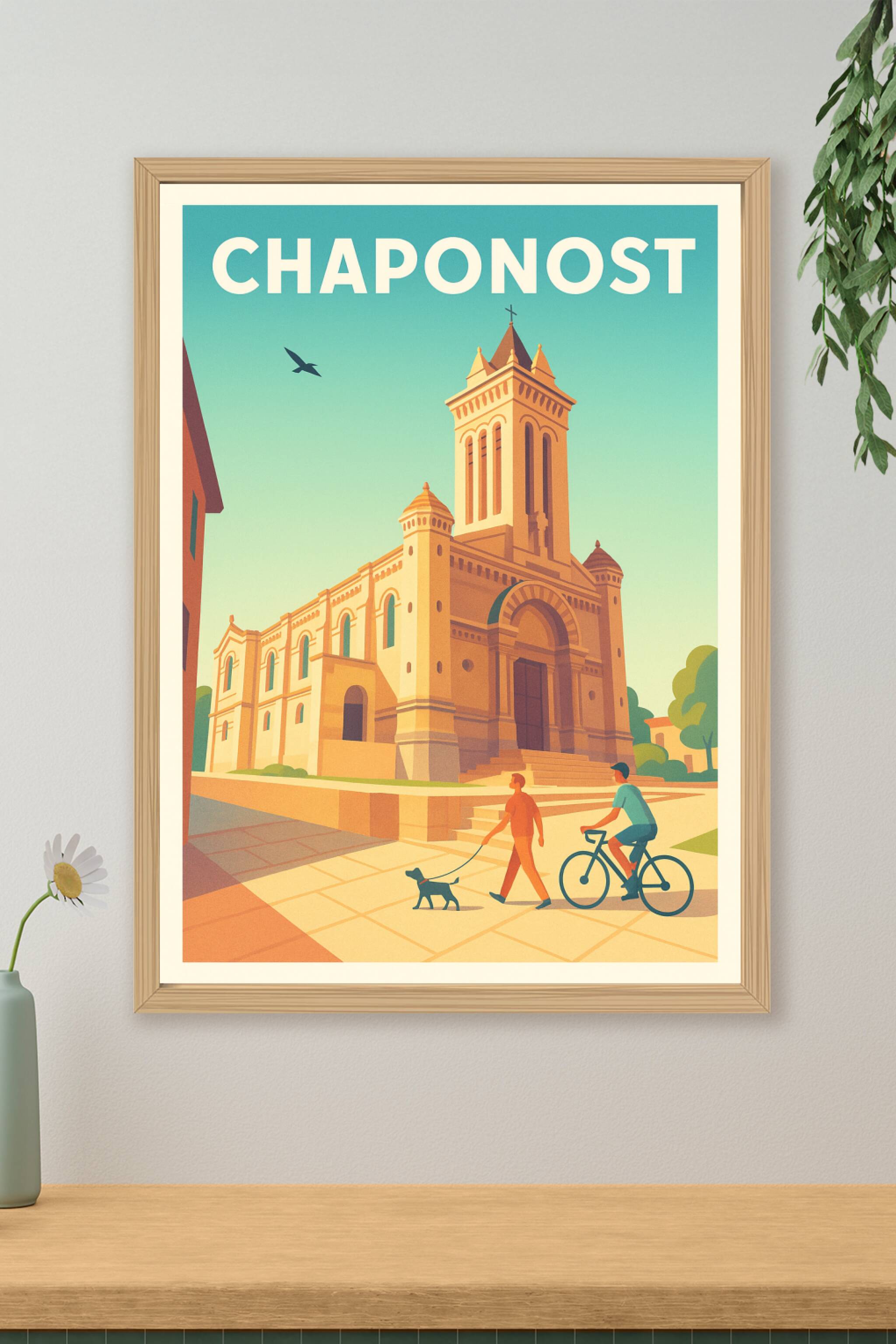 Affiche de Chaponost - Charme et sérénité au cœur de la ville