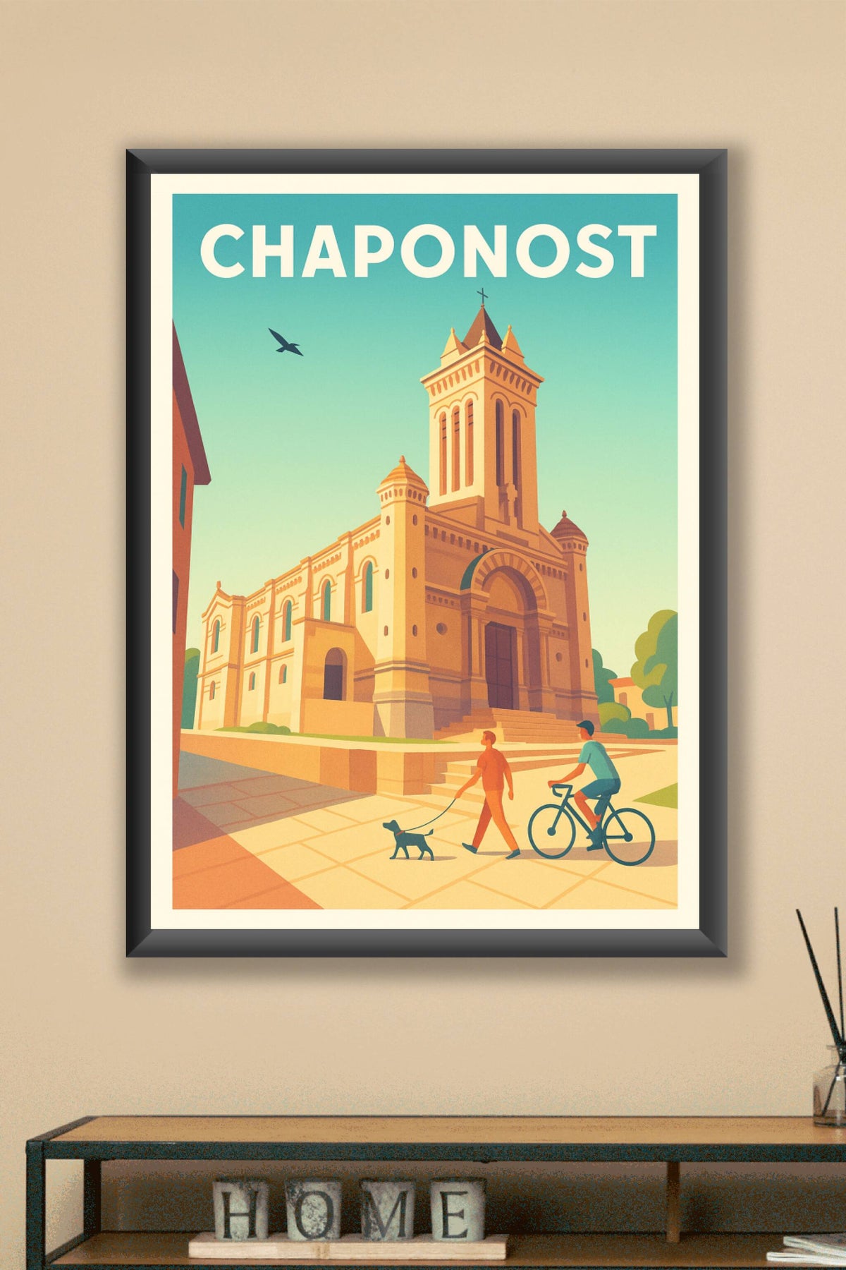 Affiche de Chaponost - Charme et sérénité au cœur de la ville