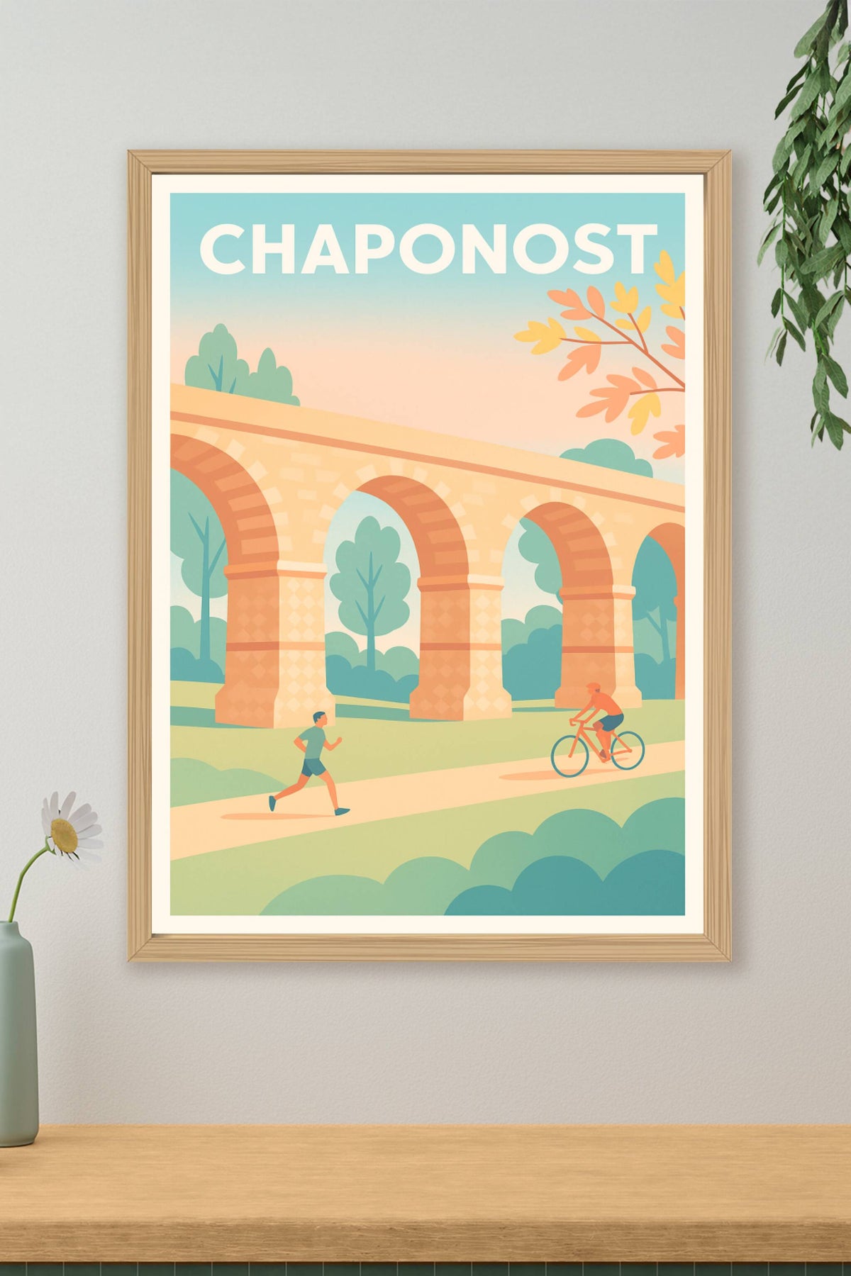 Affiche de Chaponost - Évasion nature et patrimoine