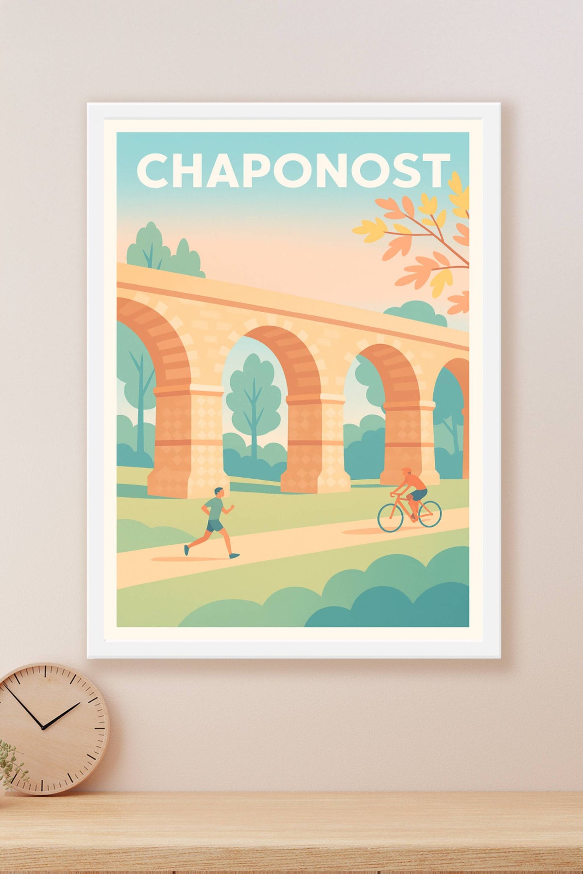 Affiche de Chaponost - Évasion nature et patrimoine