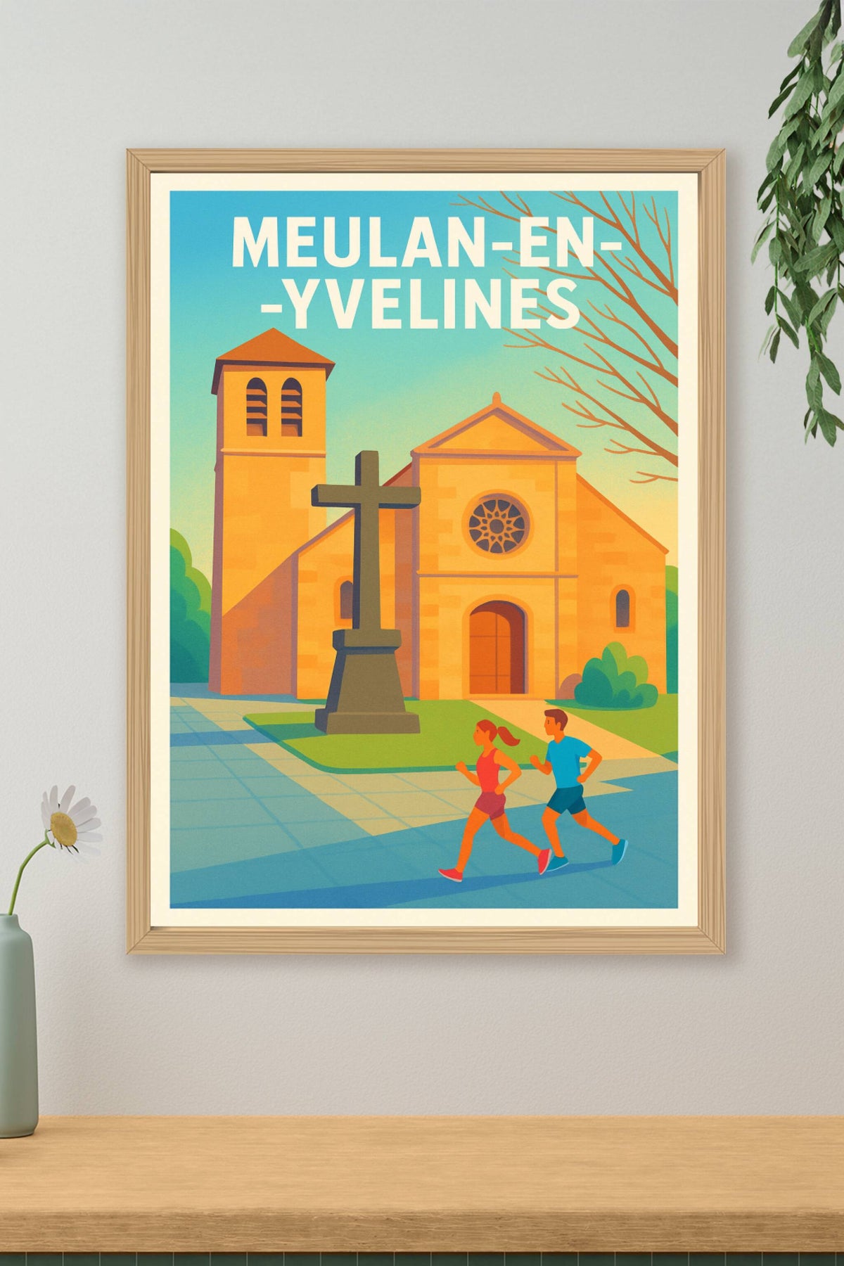 Affiche de Meulan-en-Yvelines - Un souffle de nature et d'histoire active