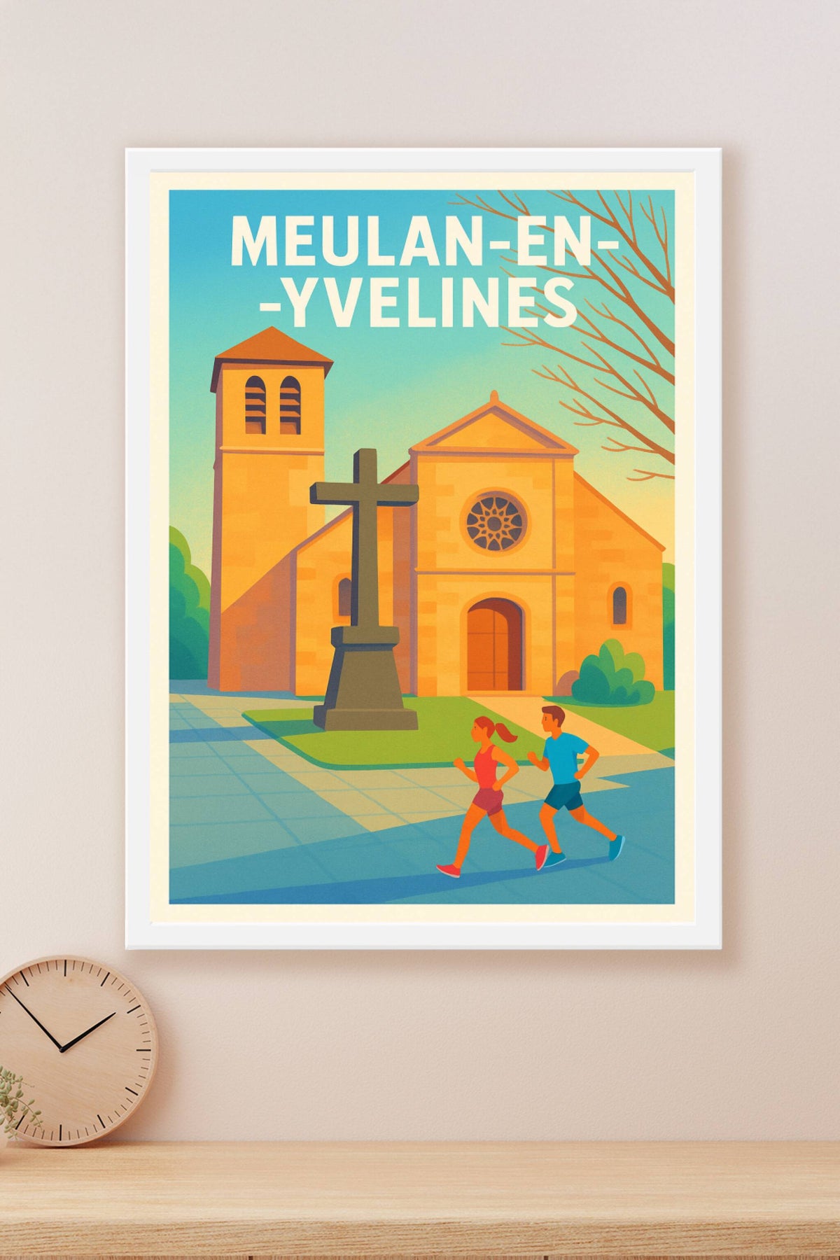 Affiche de Meulan-en-Yvelines - Un souffle de nature et d'histoire active