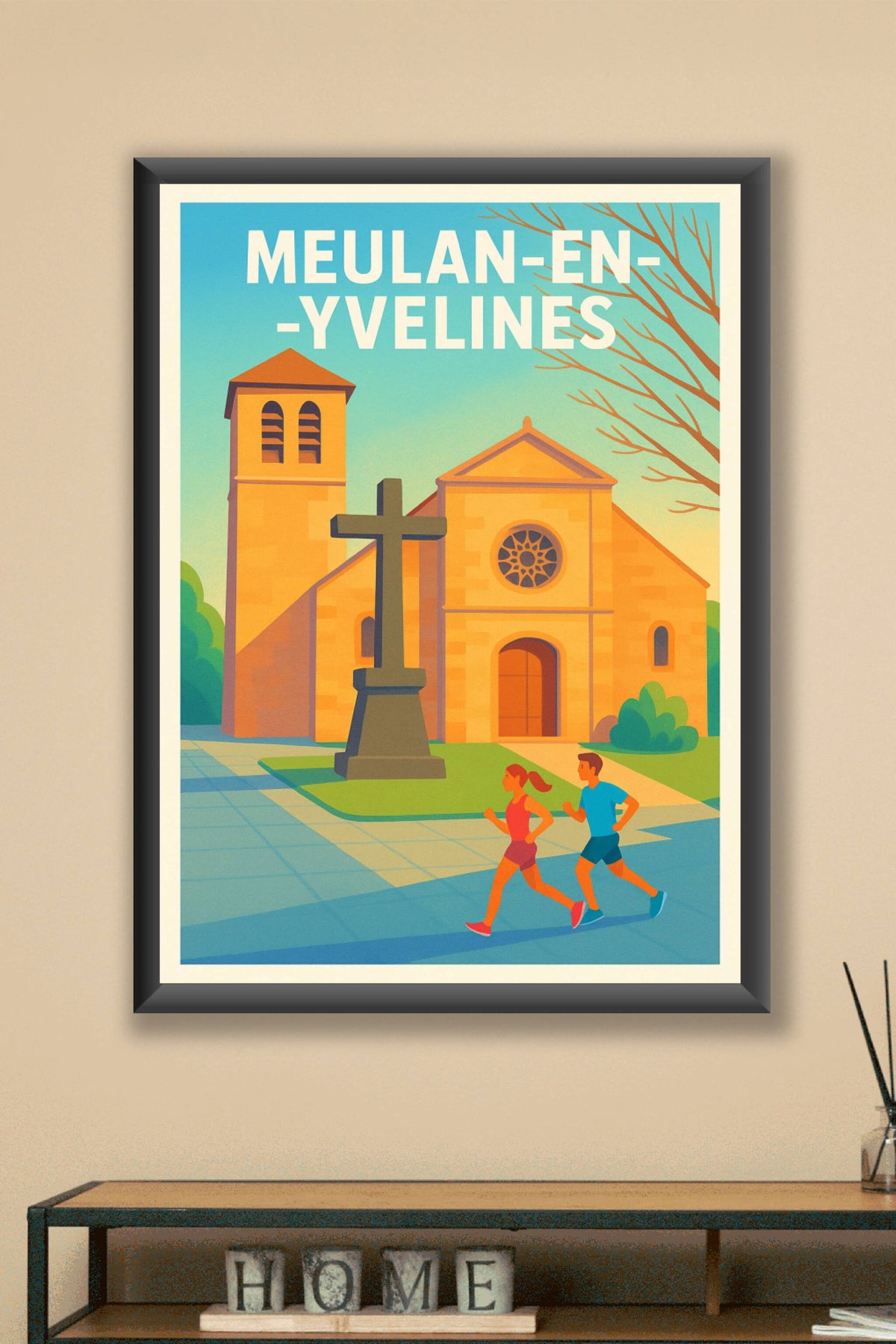 Affiche de Meulan-en-Yvelines - Un souffle de nature et d'histoire active