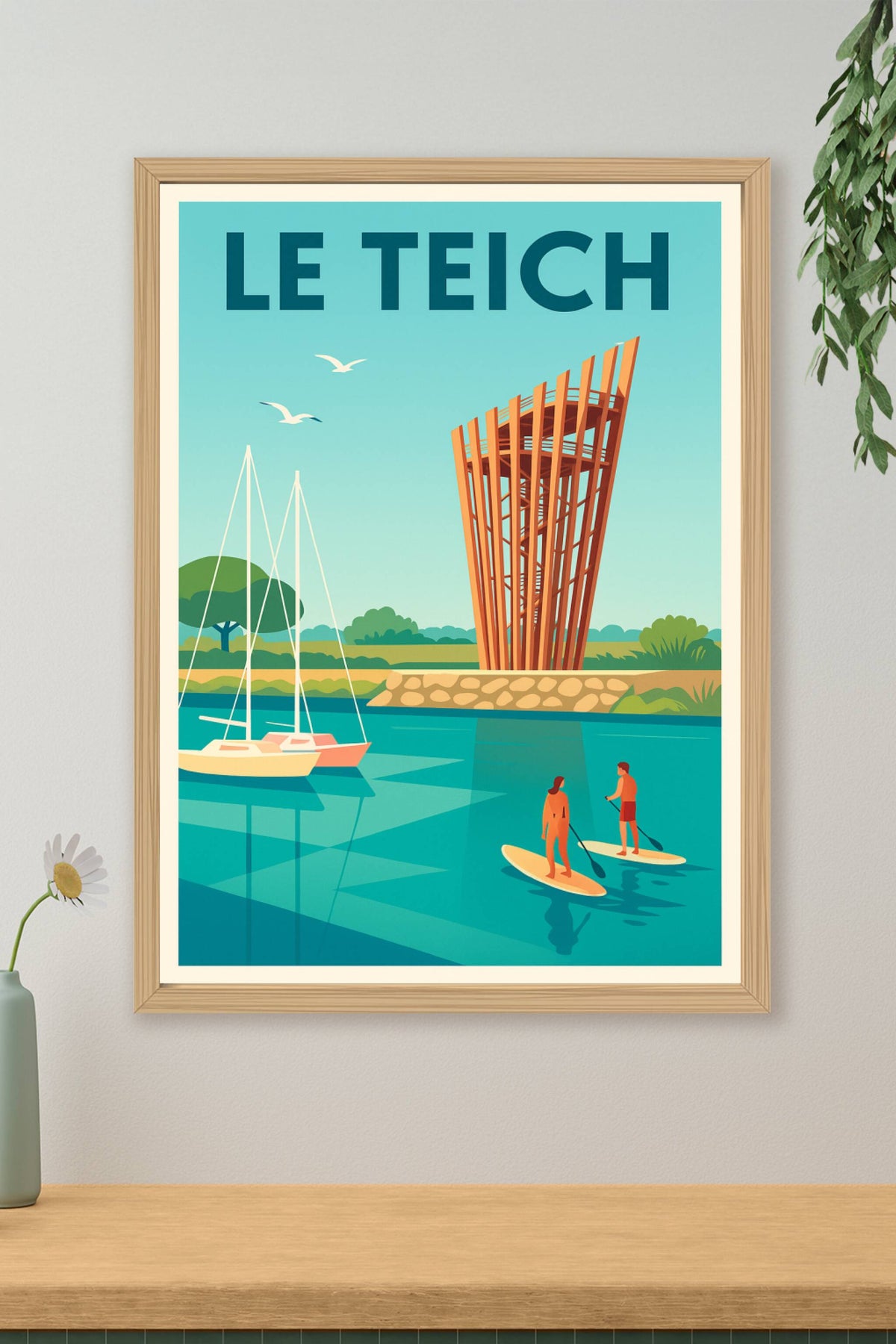 Affiche de Le Teich - Évasion au fil de l'eau