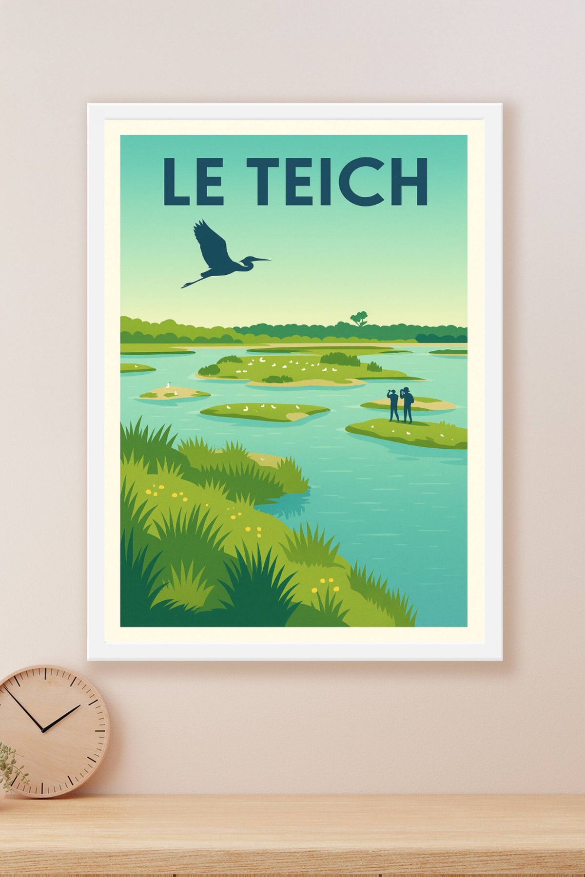 Affiche de Le Teich - Le paradis des oiseaux et des amoureux de la nature