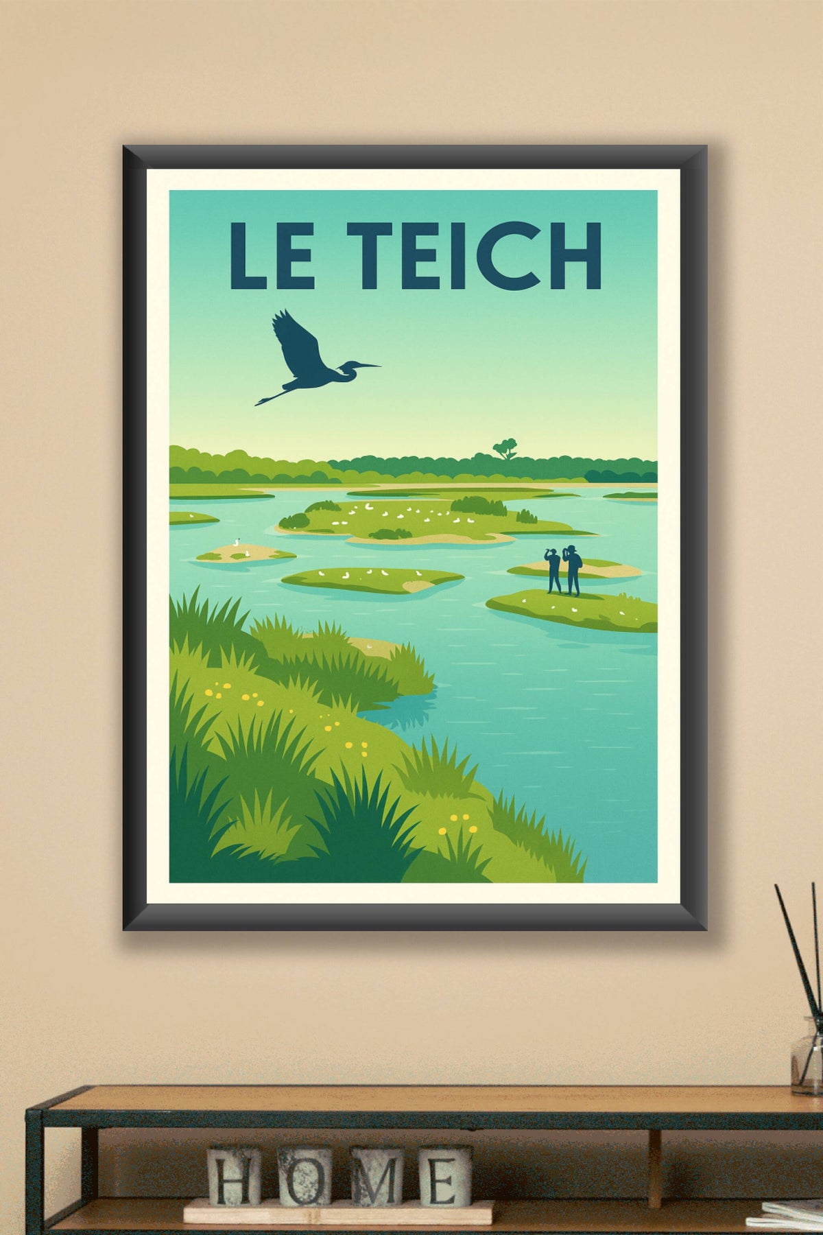 Affiche de Le Teich - Le paradis des oiseaux et des amoureux de la nature