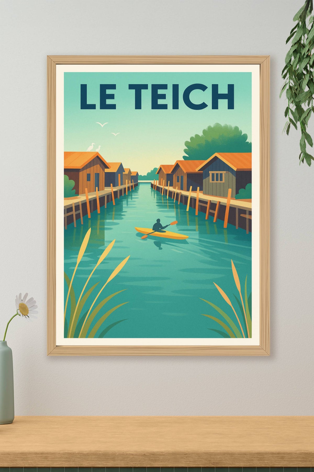 Affiche de Le Teich - Havre de tranquillité au cœur du Bassin d'Arcachon