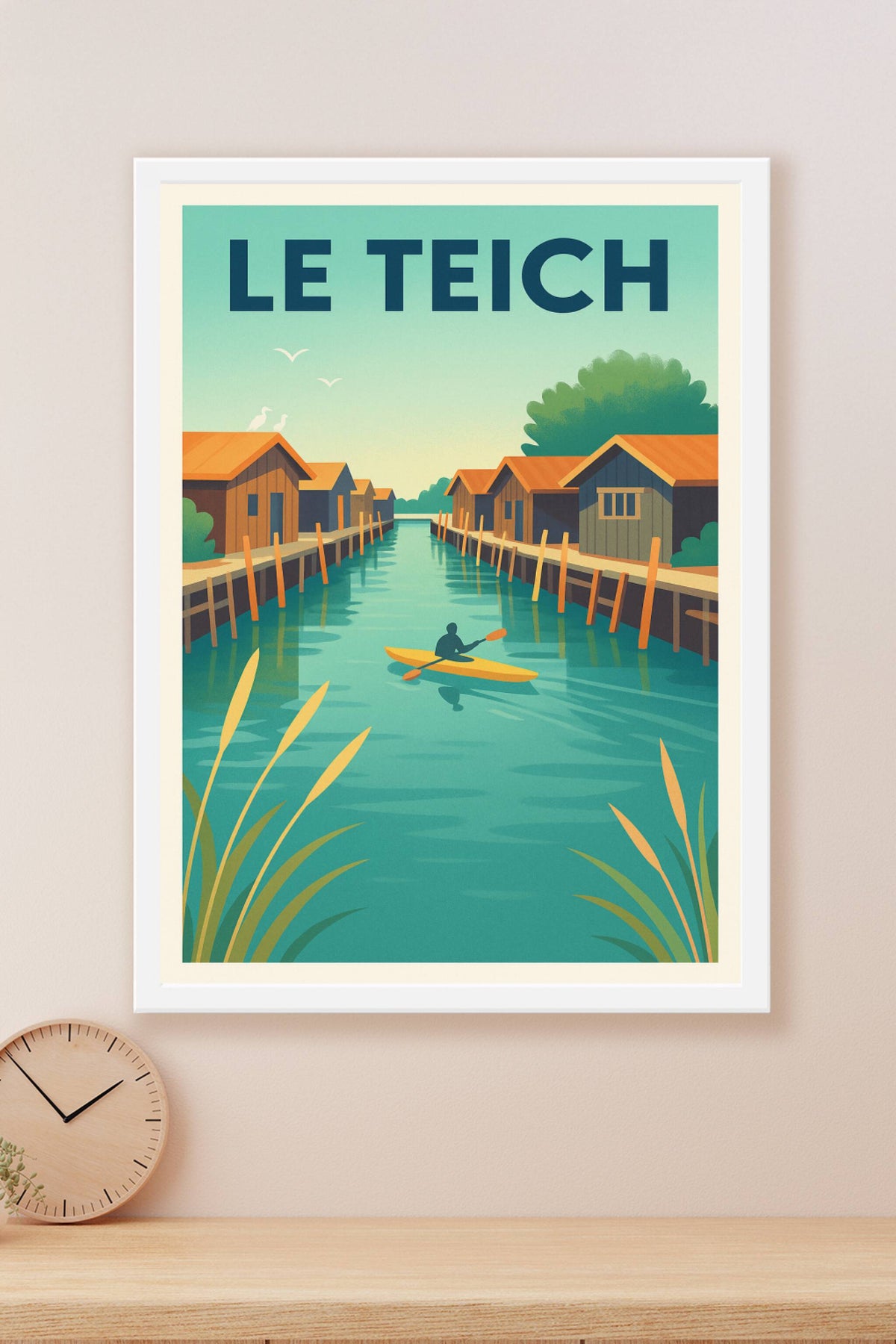 Affiche de Le Teich - Havre de tranquillité au cœur du Bassin d'Arcachon