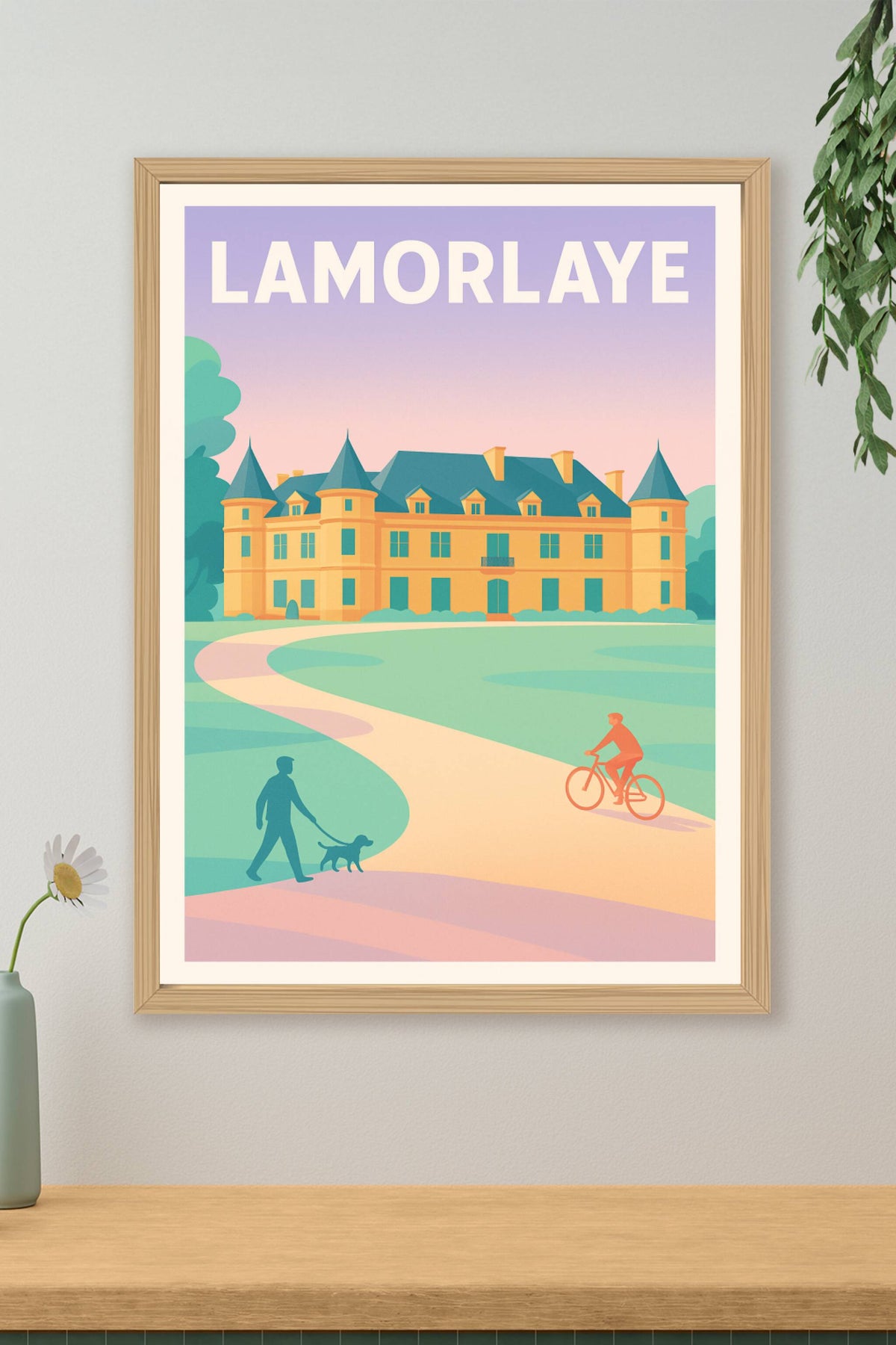 Affiche de Lamorlaye - Élégance et sérénité au Château