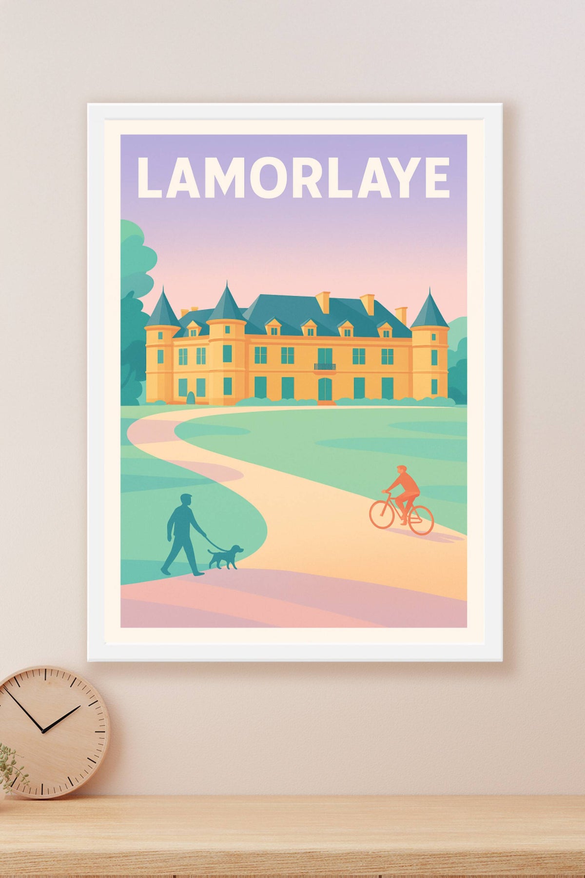 Affiche de Lamorlaye - Élégance et sérénité au Château
