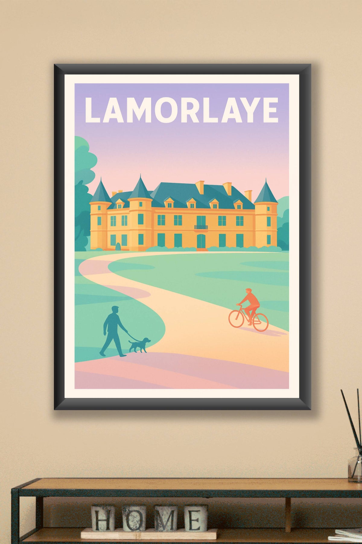 Affiche de Lamorlaye - Élégance et sérénité au Château