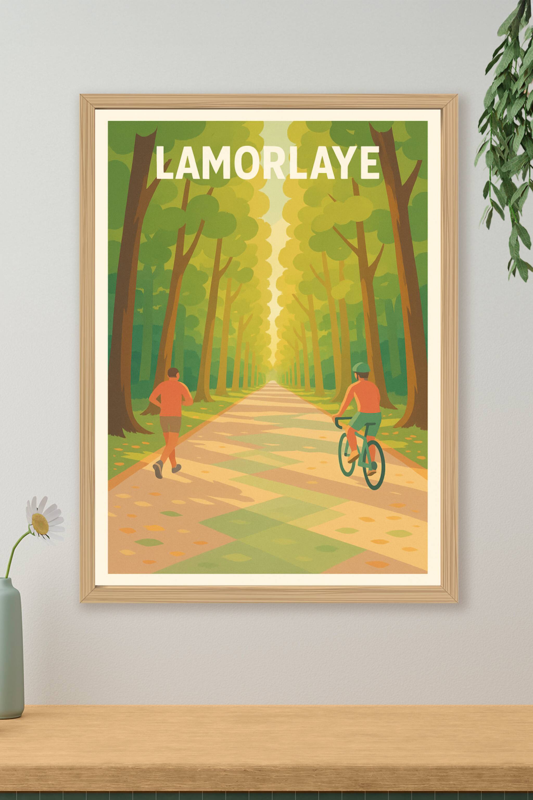 Affiche de Lamorlaye - L'évasion verte en pleine nature