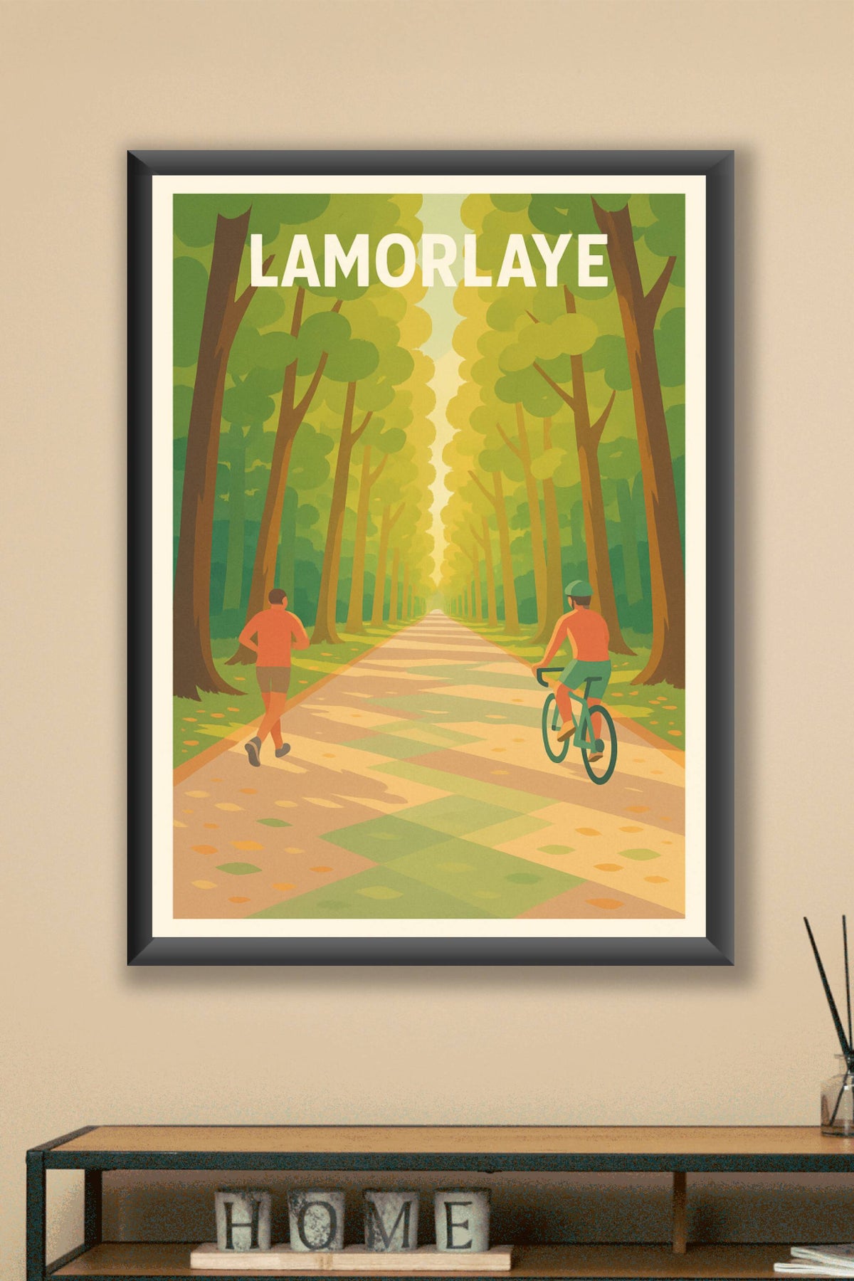 Affiche de Lamorlaye - L'évasion verte en pleine nature