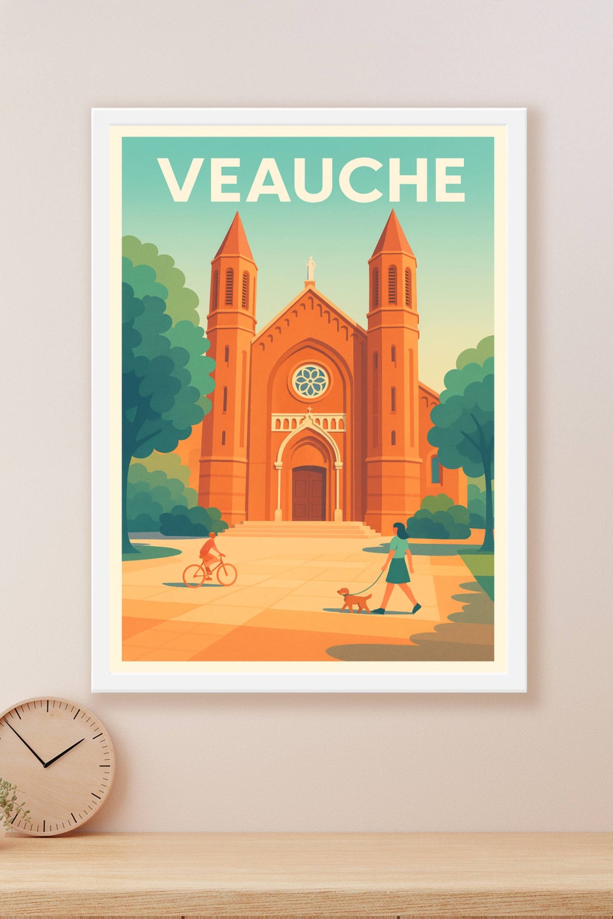 Affiche de Veauche - Charme et sérénité au cœur de la ville