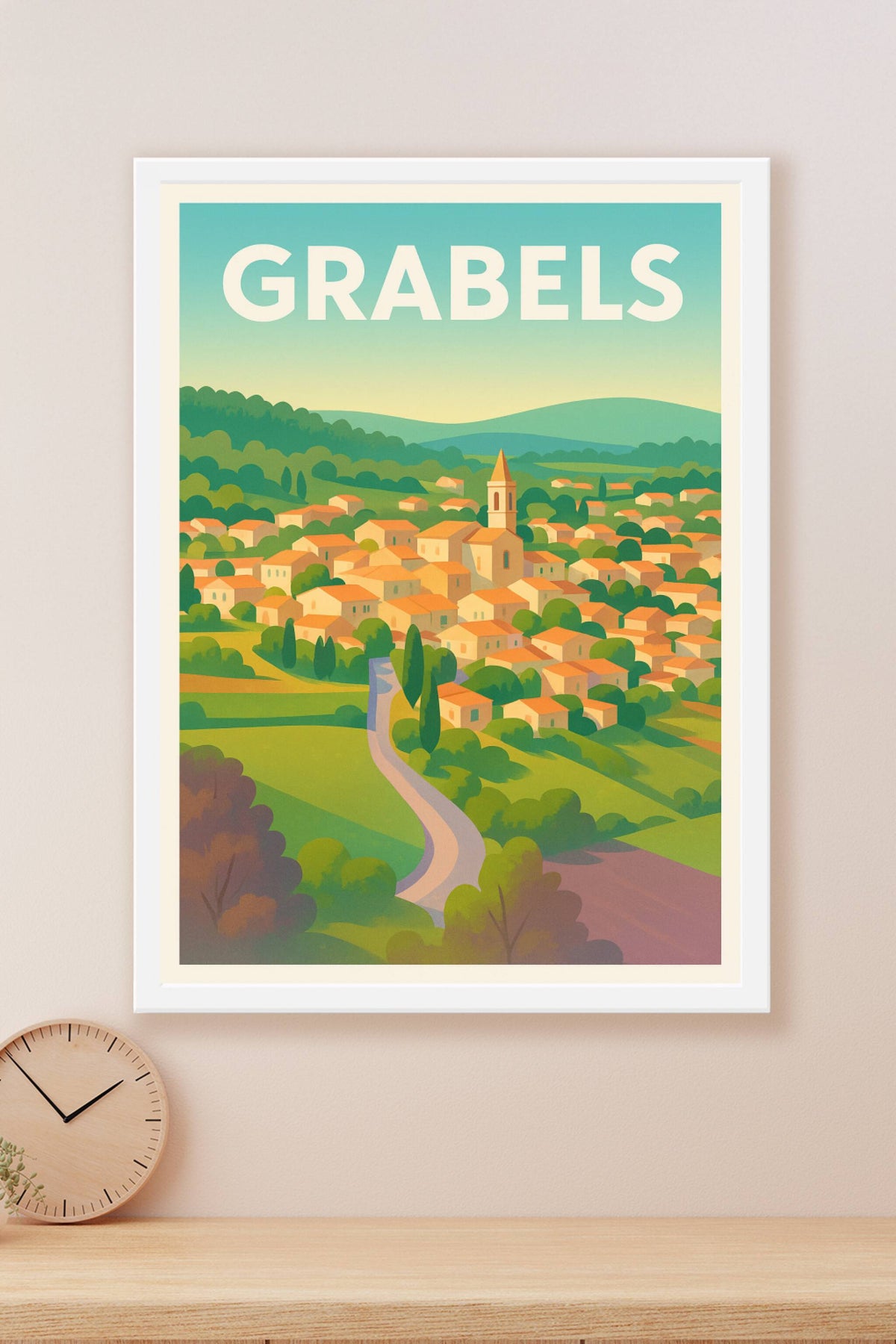 Affiche de Grabels - Charme et Sérénité Méditerranéenne