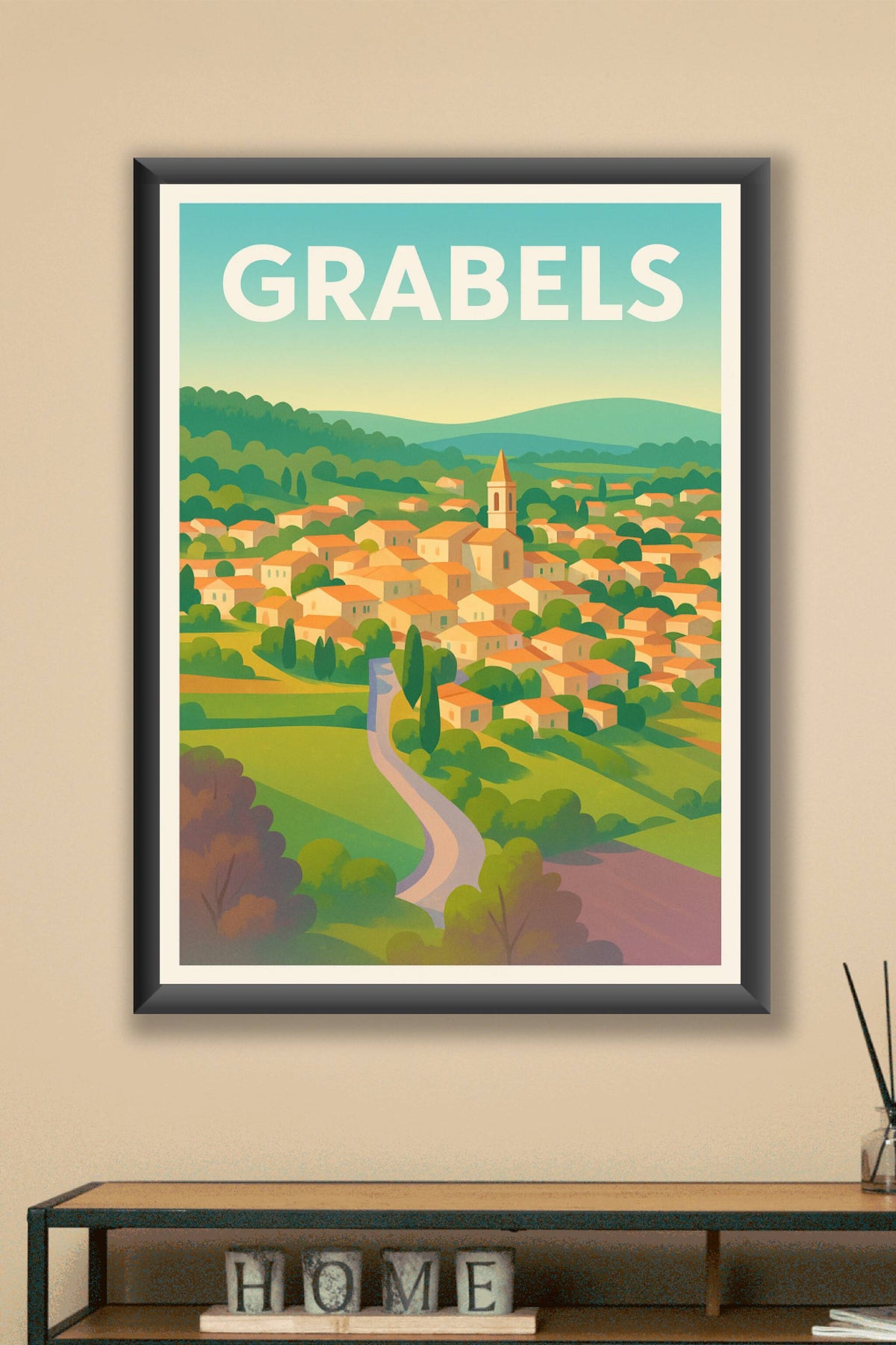 Affiche de Grabels - Charme et Sérénité Méditerranéenne