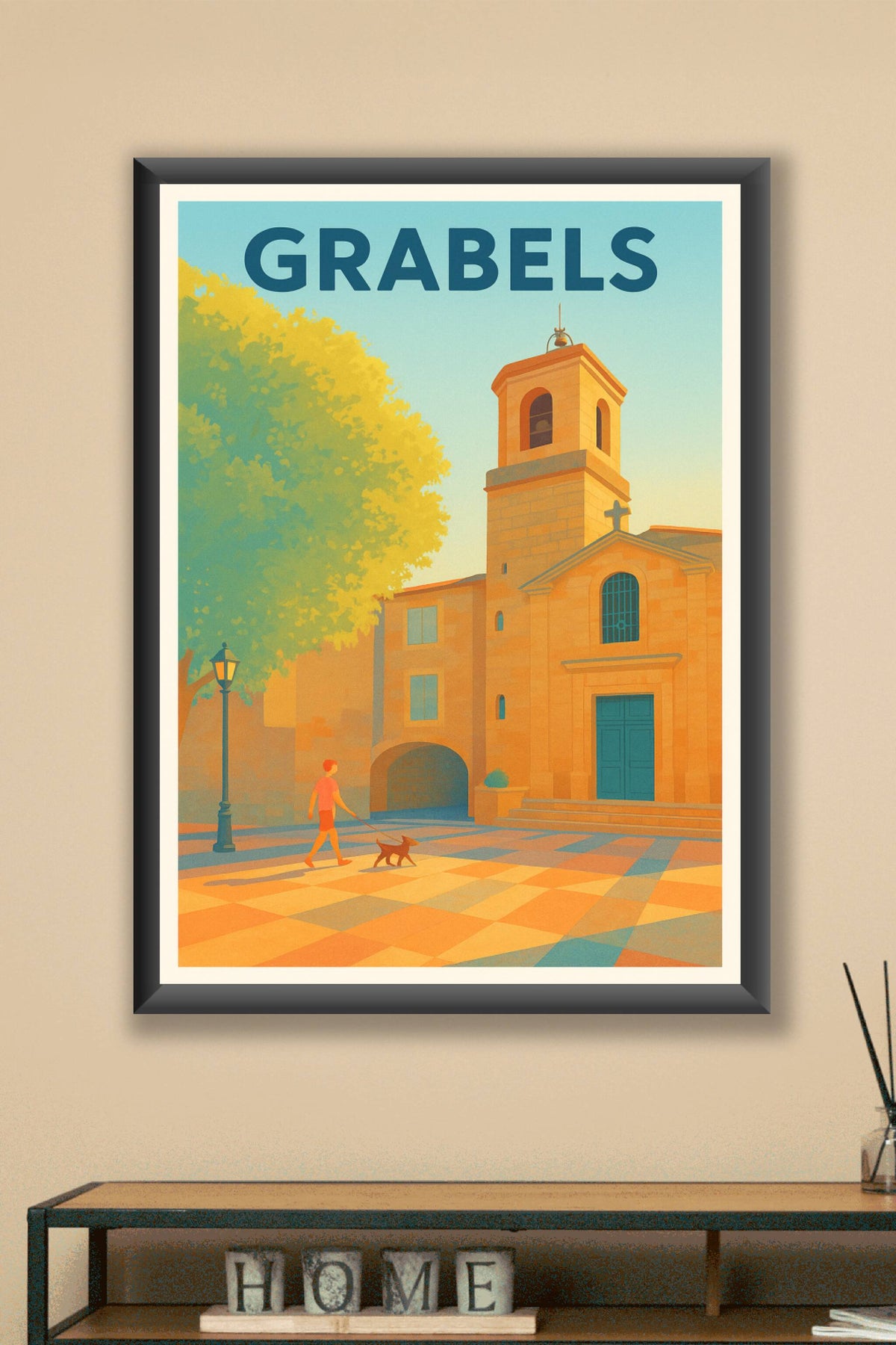 Affiche de Grabels - Charme et Sérénité en Pays Occitan