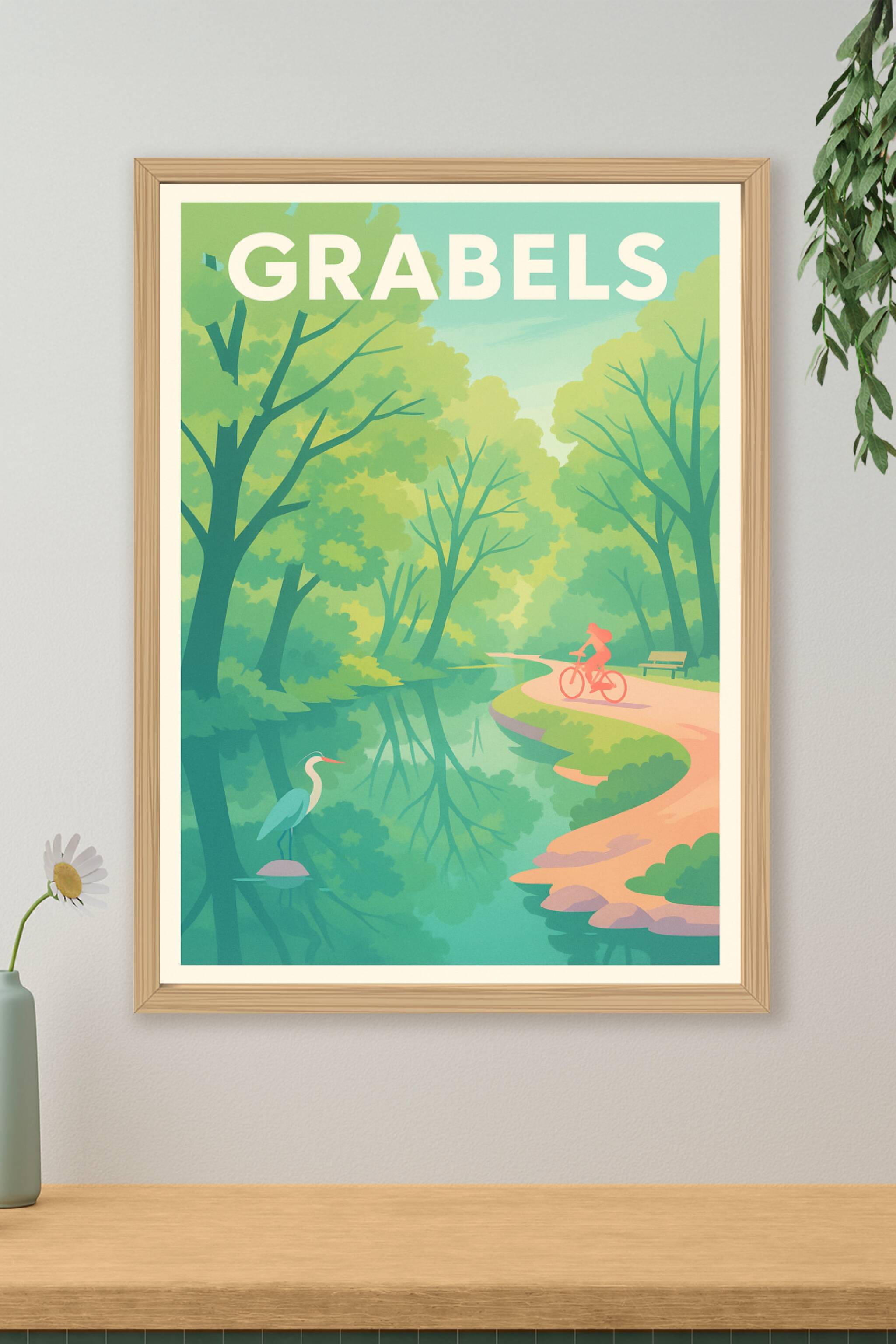 Affiche de Grabels - Échappée Nature en Douceur