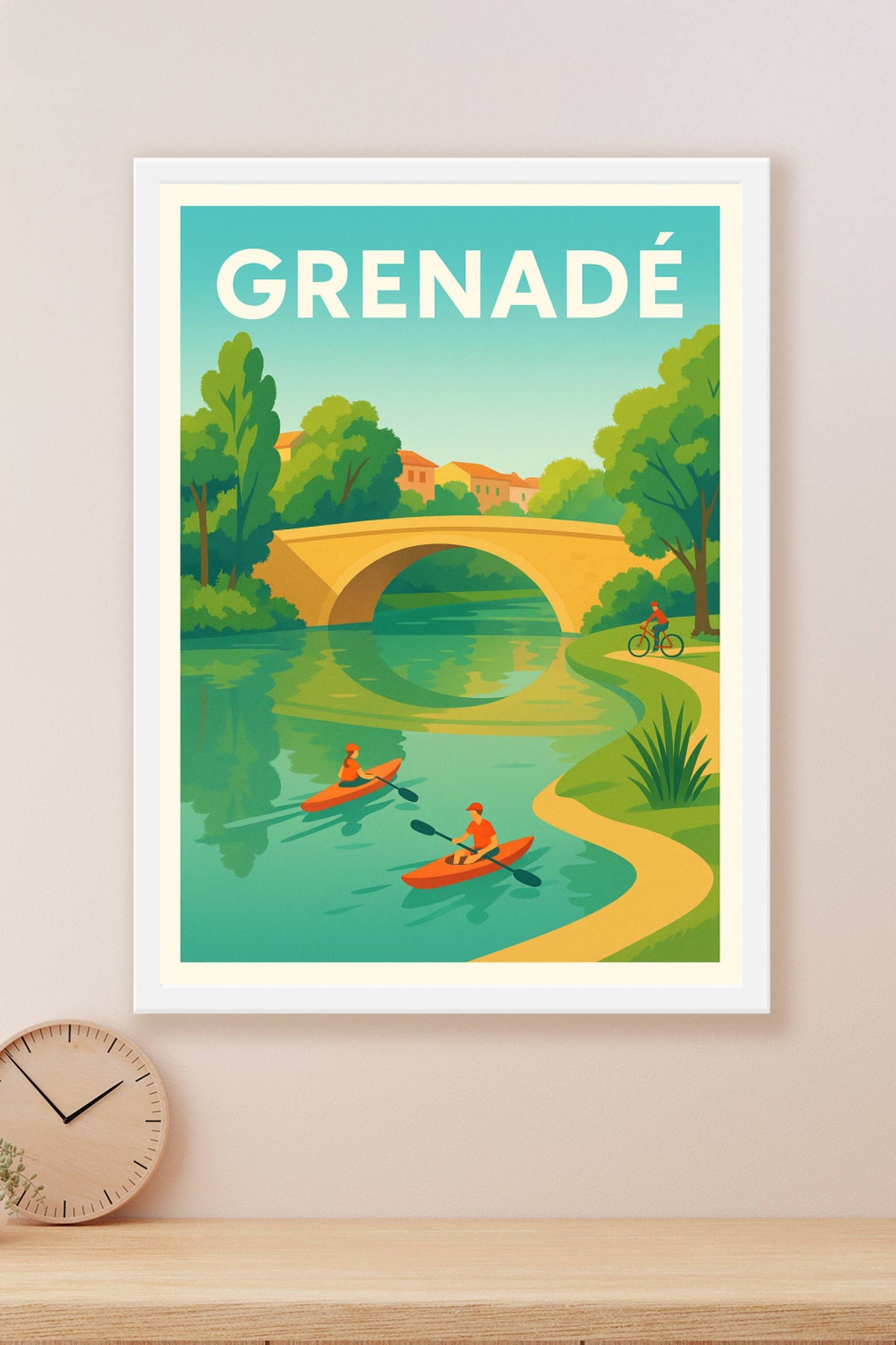 Affiche de Grenadé - Escapade nature et douceur de vivre